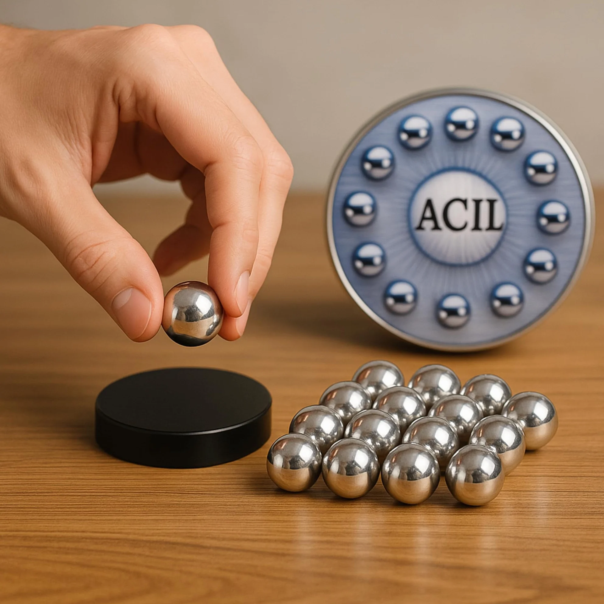 Bolas de aluminio en 43 Caliber Solid Resuable Seamless Paintballs for High Impact, Training, Target Practice and Defense. 43 Cal.