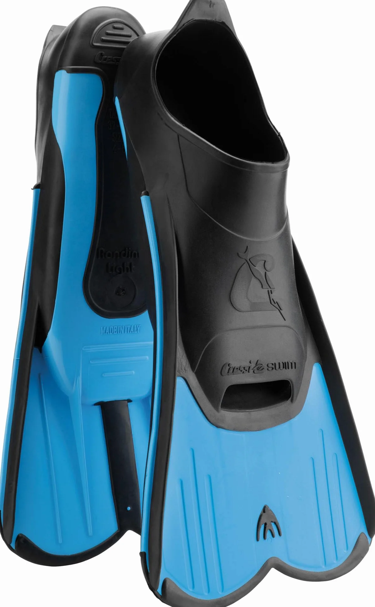 CRESSI Light Short Fins Aletas Cortas de Entrenamiento y Natación