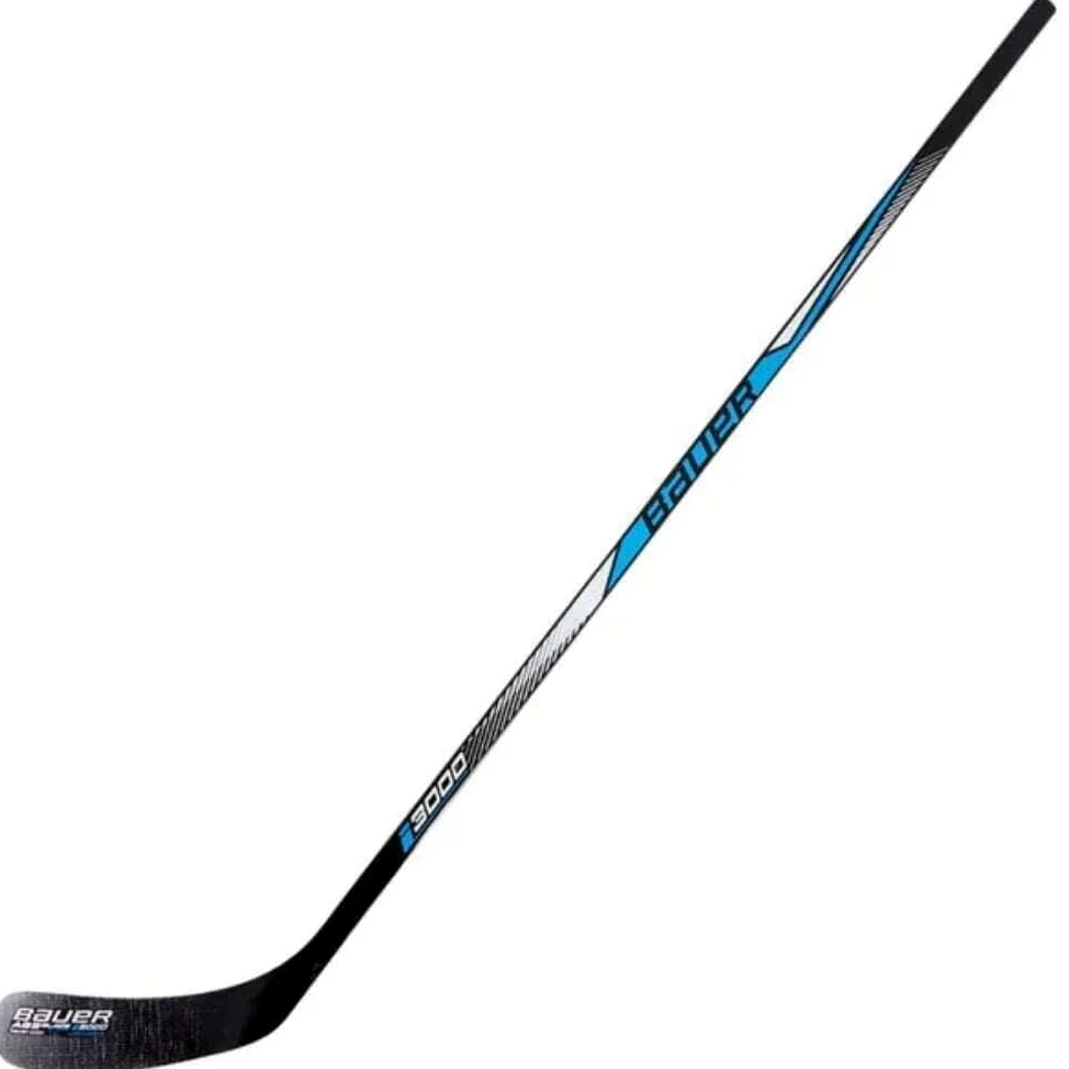 Bauer Palo I3000 de 52 Pulgadas con Hoja de ABS, Tiro a la Derecha, 132 cm, para Hockey en línea y de Calle