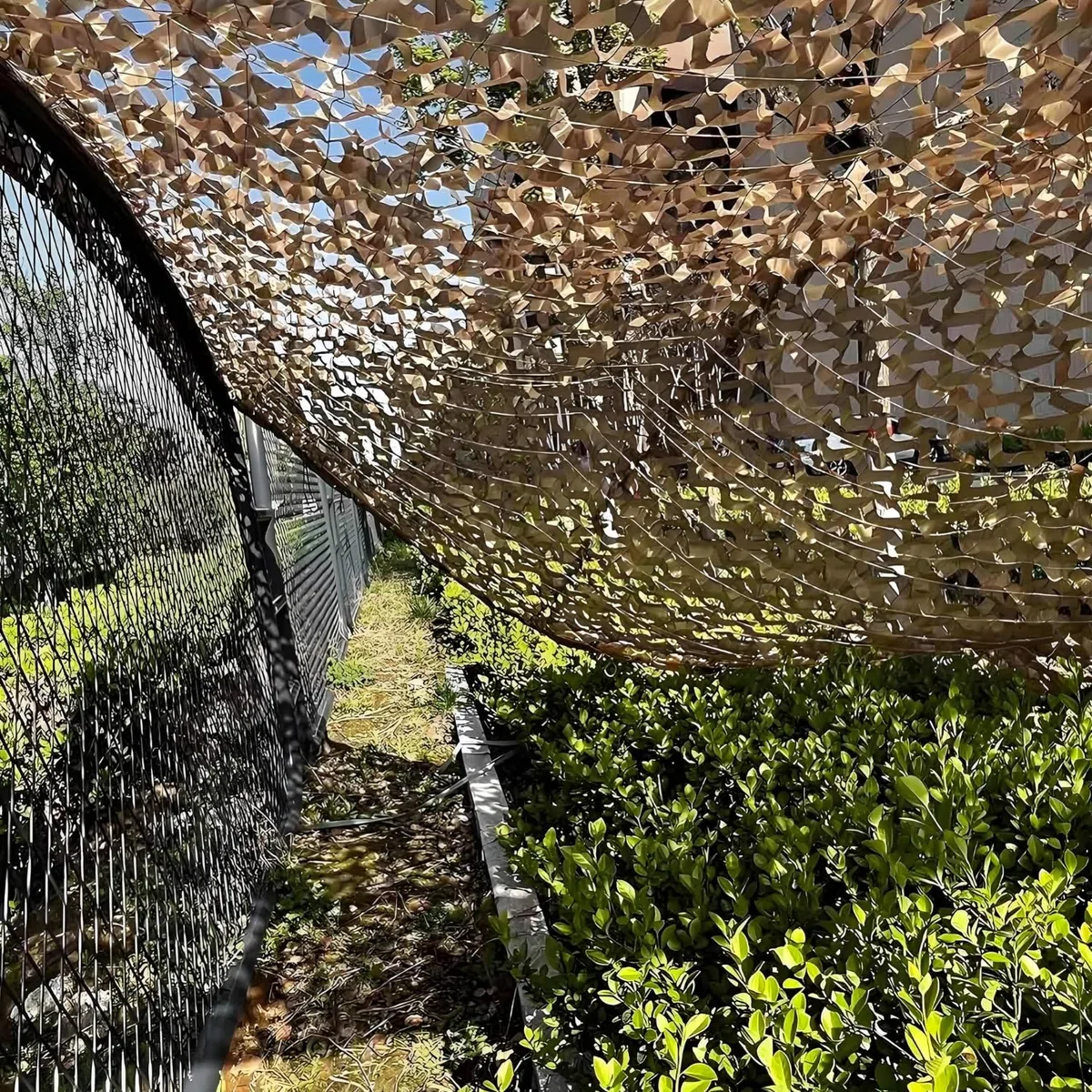 Genérico Red de Camuflaje Militar Reforzada 1.5m 2.5m 3.5m 4m 5m 6m 7m 8m 9m 10m Protección Solar Y Vela de Sombreado Anti-UV Terraza Pérgola Jardín Caza Airsoft Cortina Deco Resistente(3.5x5 M)