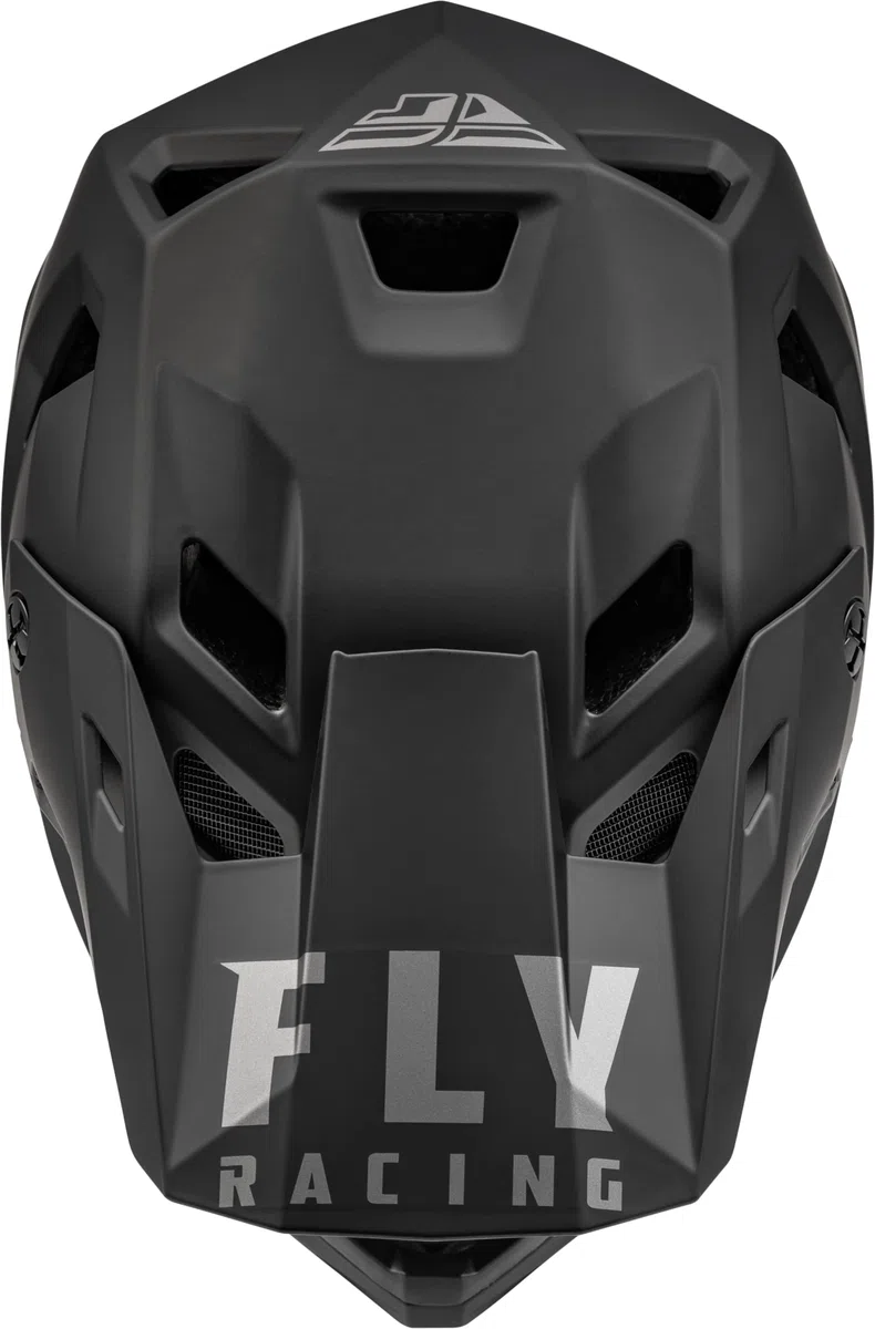Fly Rayce Solid Matt Black 52-YL - Casco de Bicicleta de montaña