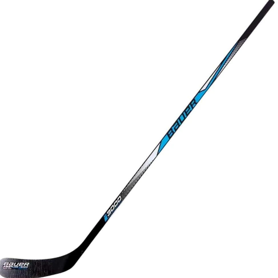 Bauer Palo I3000 de 52 Pulgadas con Hoja de ABS, Tiro a la Derecha, 132 cm, para Hockey en línea y de Calle