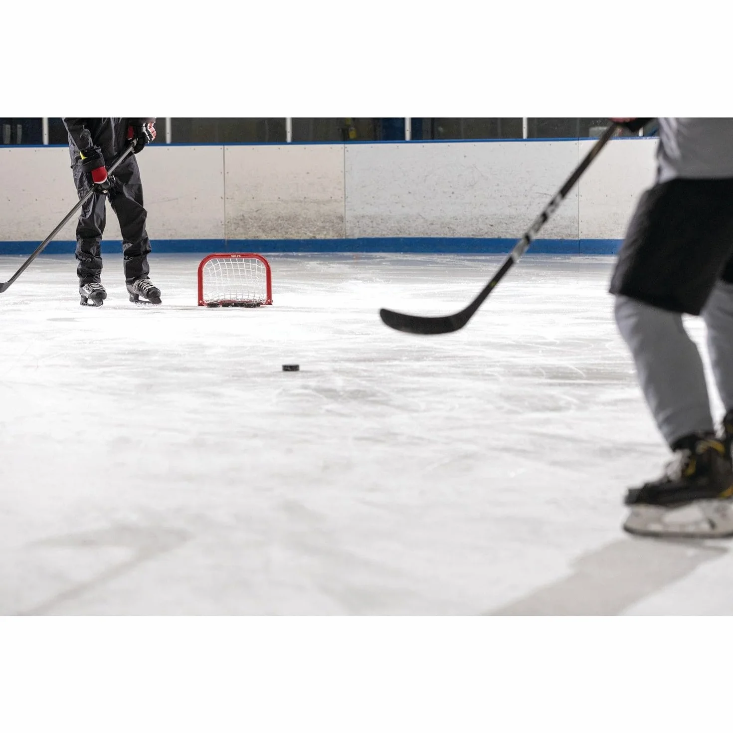 SKLZ Mini Objetivo de Pase, Red de Poliéster, Estructura de Acero, 43.18x30.48x30.48 cm, Hockey