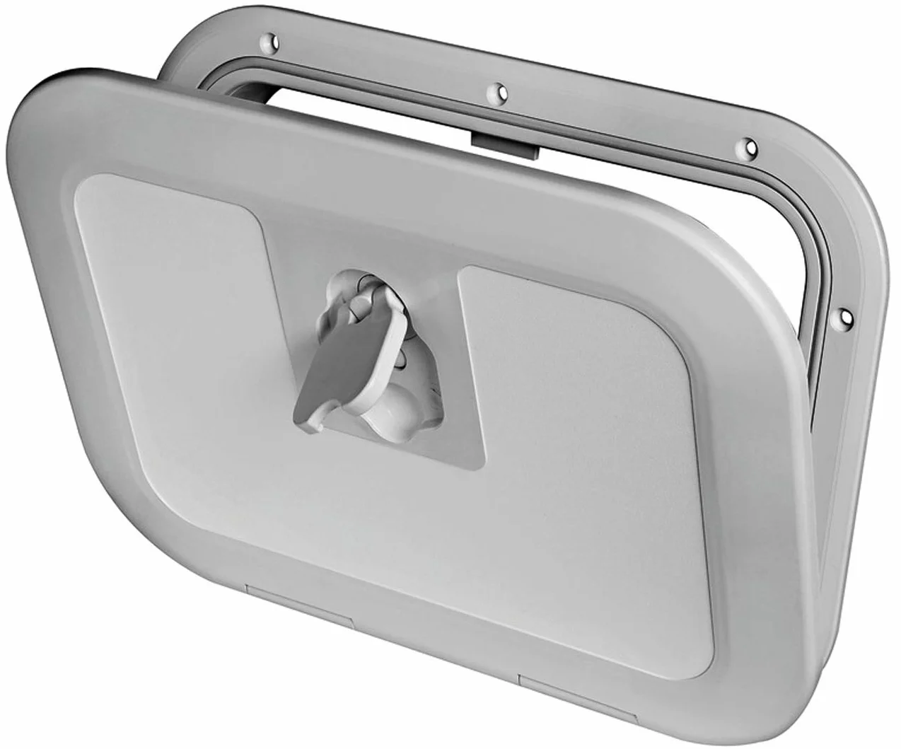 Osculati Escotilla de inspección de plástico - 380MM X 280MM Negro