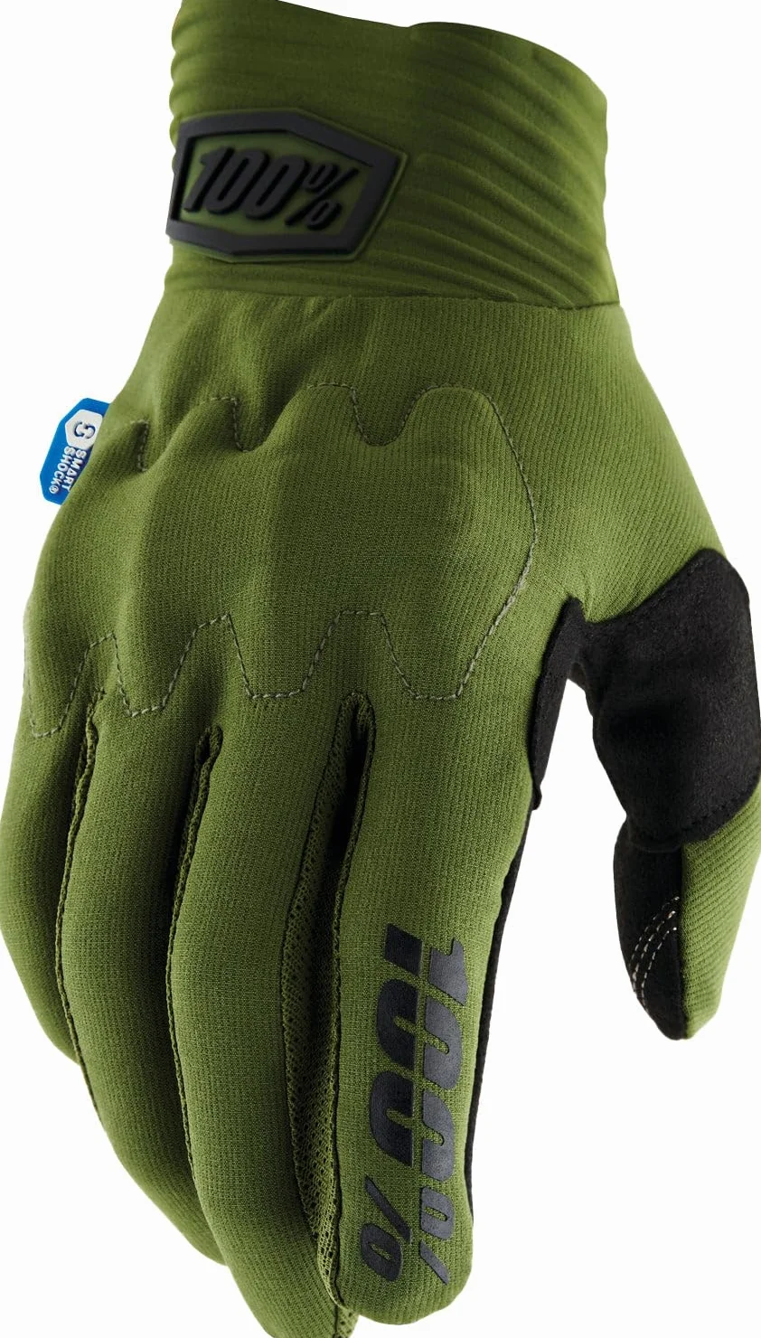 100% Desconocido, Cognito Smart Shock Gloves Adulto, L, Black | Guantes Powersports