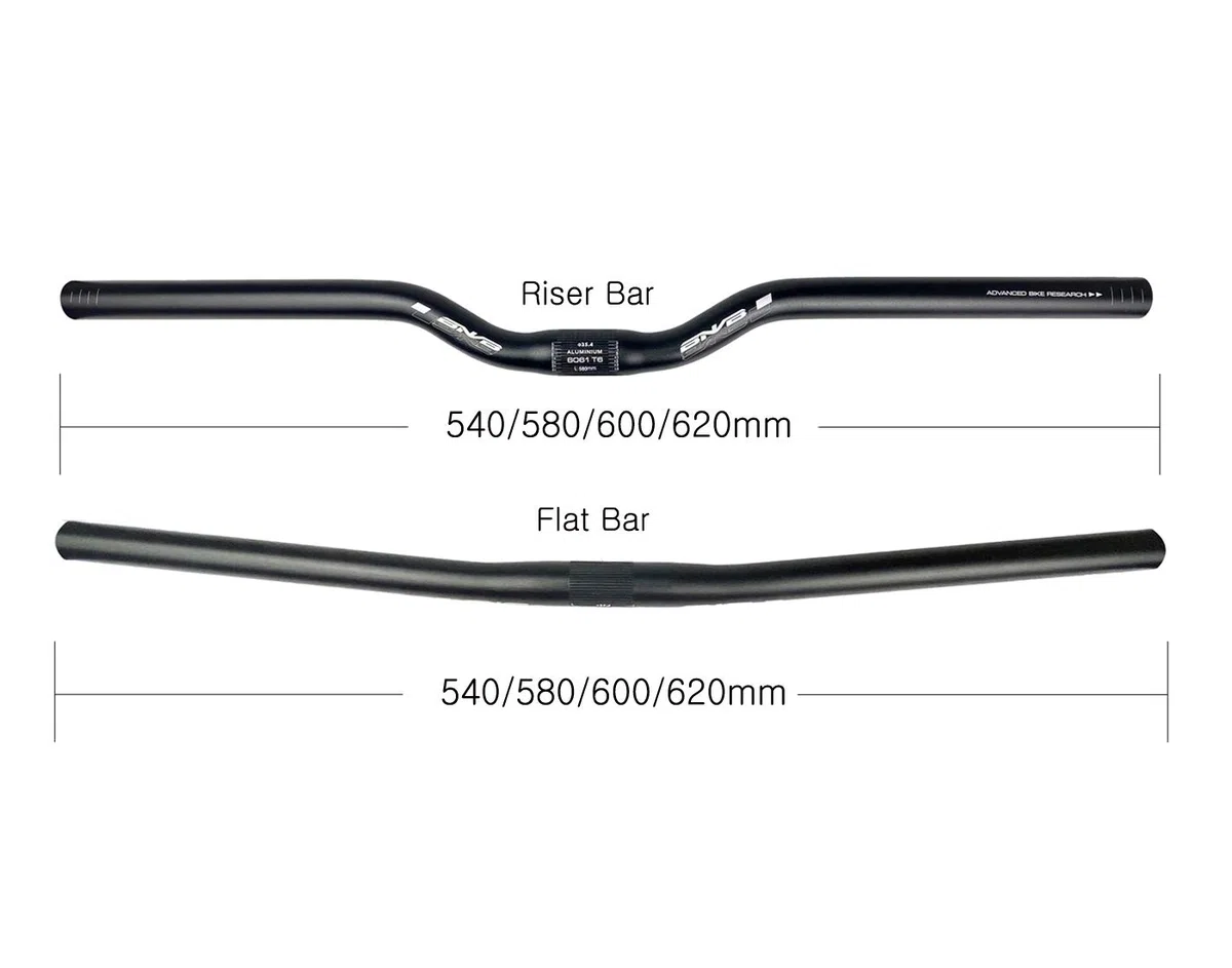 Manillar de Bicicleta de aleación de Aluminio MTB Manillar 25,4MM/31.8MM