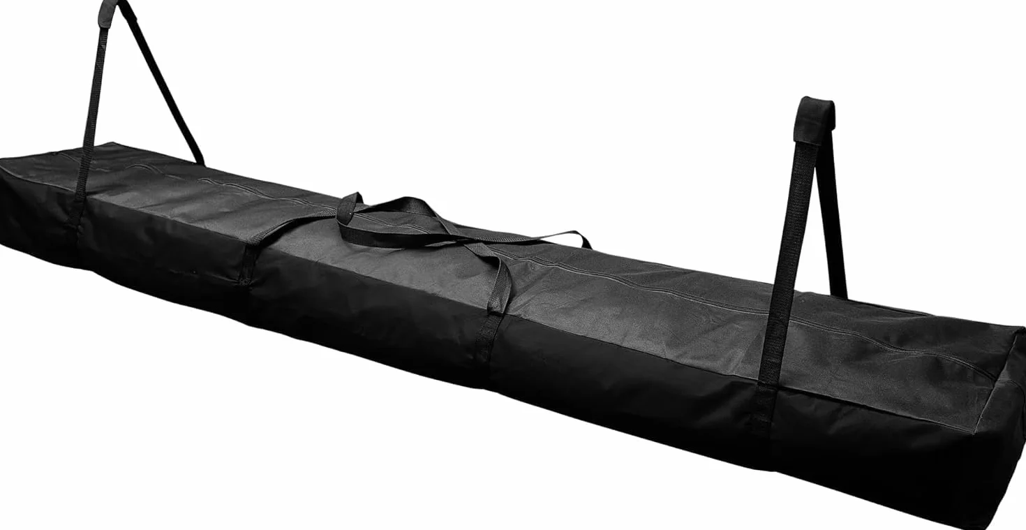 GIONAR 210 x 30 x 20 cm/244 x 20 x 10 cm bolsa impermeable portátil para postes de tienda de campaña-600D tela Oxford hecha a medida para postes de tienda de campaña-gran tienda de campaña-bolsa de