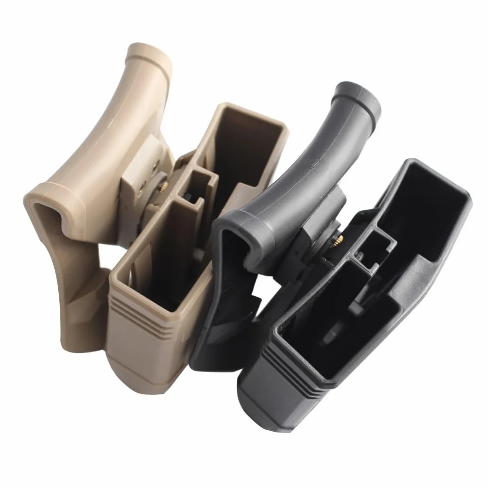 Portacargadores Táctica para Glock 9 mm Doble Cargador Funda de Cinturón PG-9