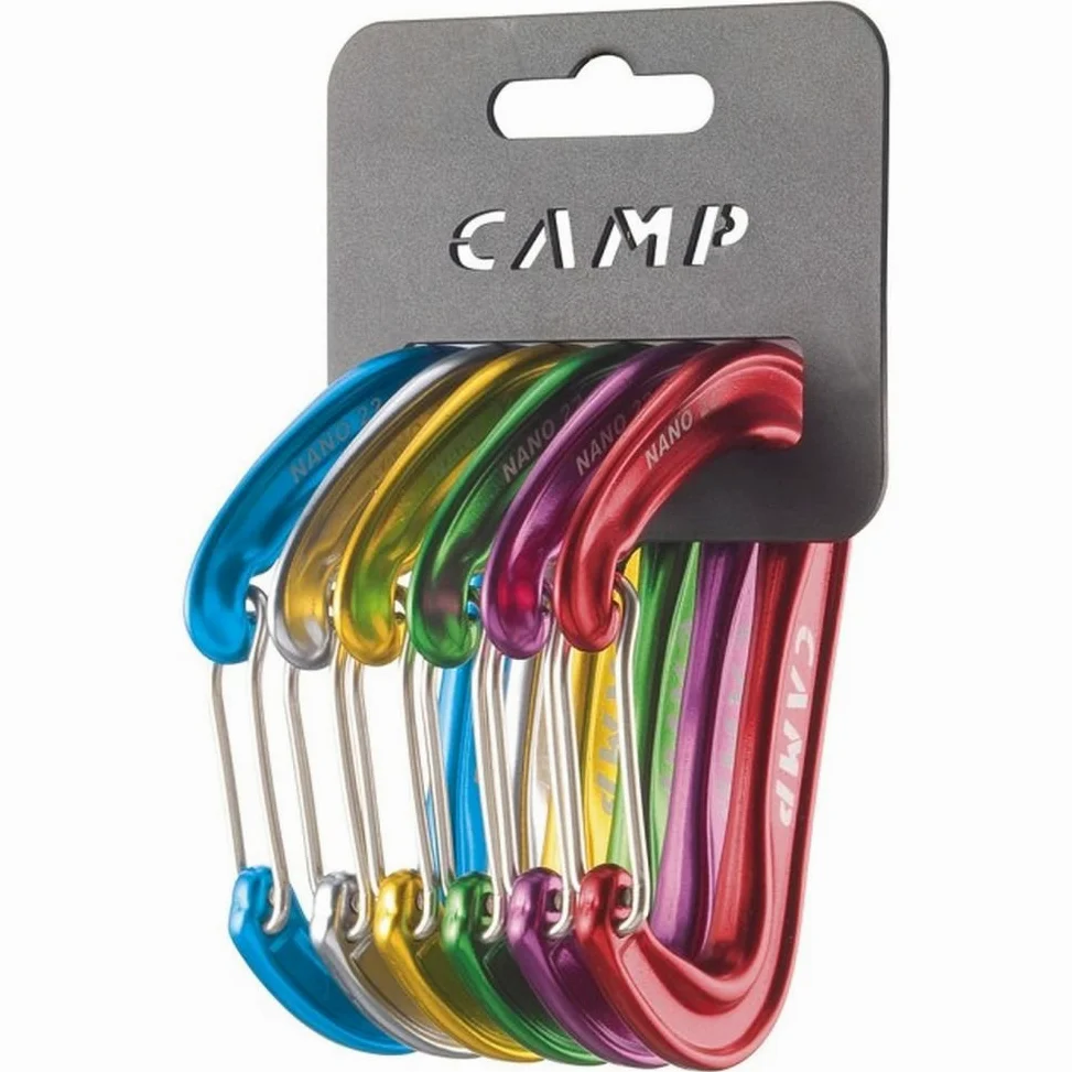 C.A.M.P. - Mosquetón - Rack Pack Nano 22-6 pz