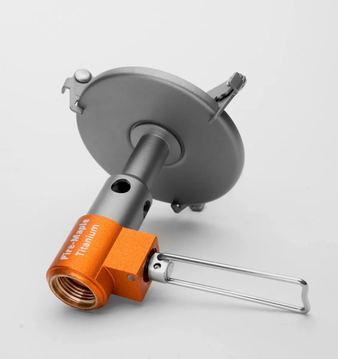 Fire-Maple Estufa de Camping Plegable Titanio Hornillo Camping Gas Portátil Quemador para Picnic Acampada Senderismo Mochilero 2300W con Encendido Piezoeléctrico Mini Estufa de Gas Ultraligera