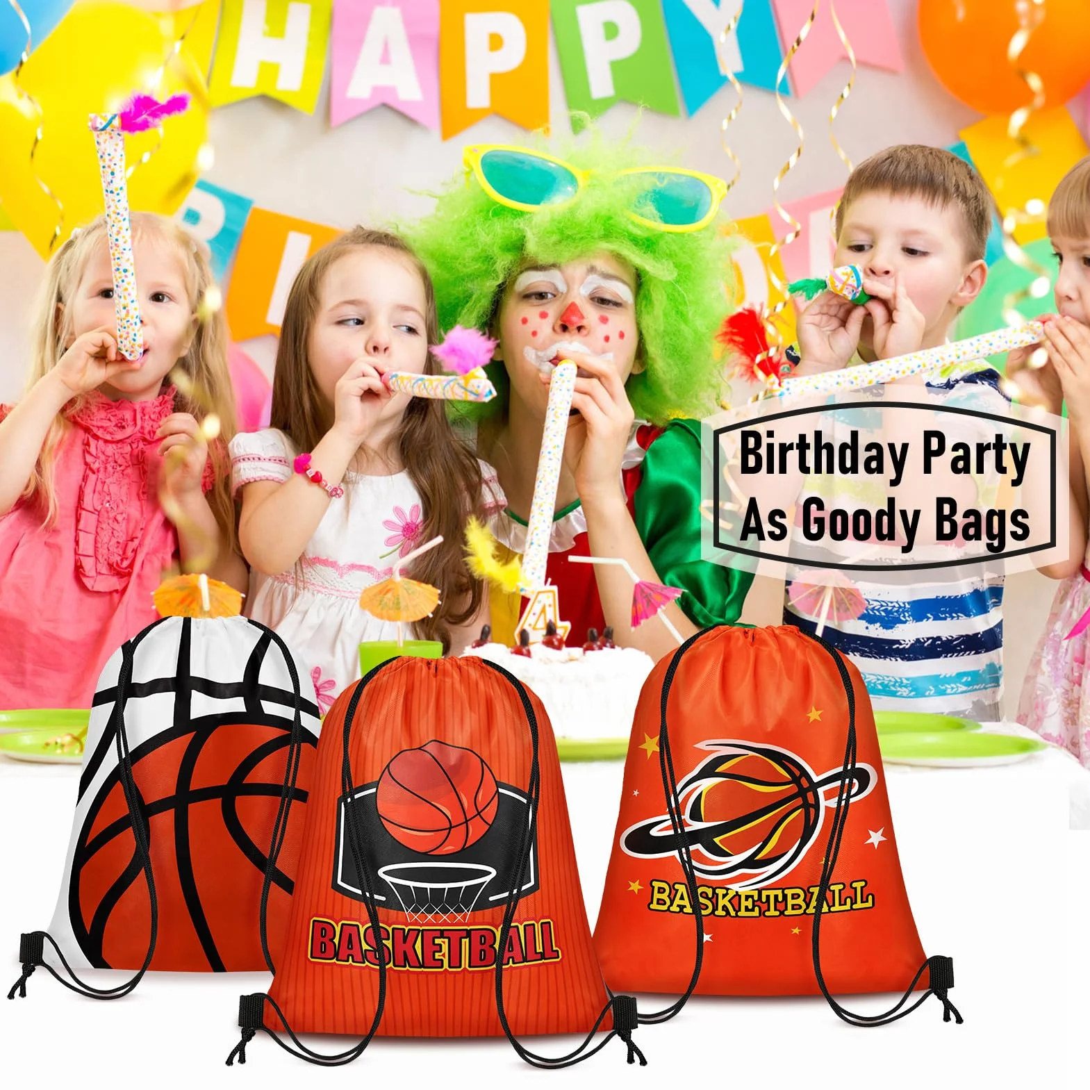 Bolsas pequeñas con cordón para baloncesto, fútbol, béisbol, bolsas de regalo deportivas