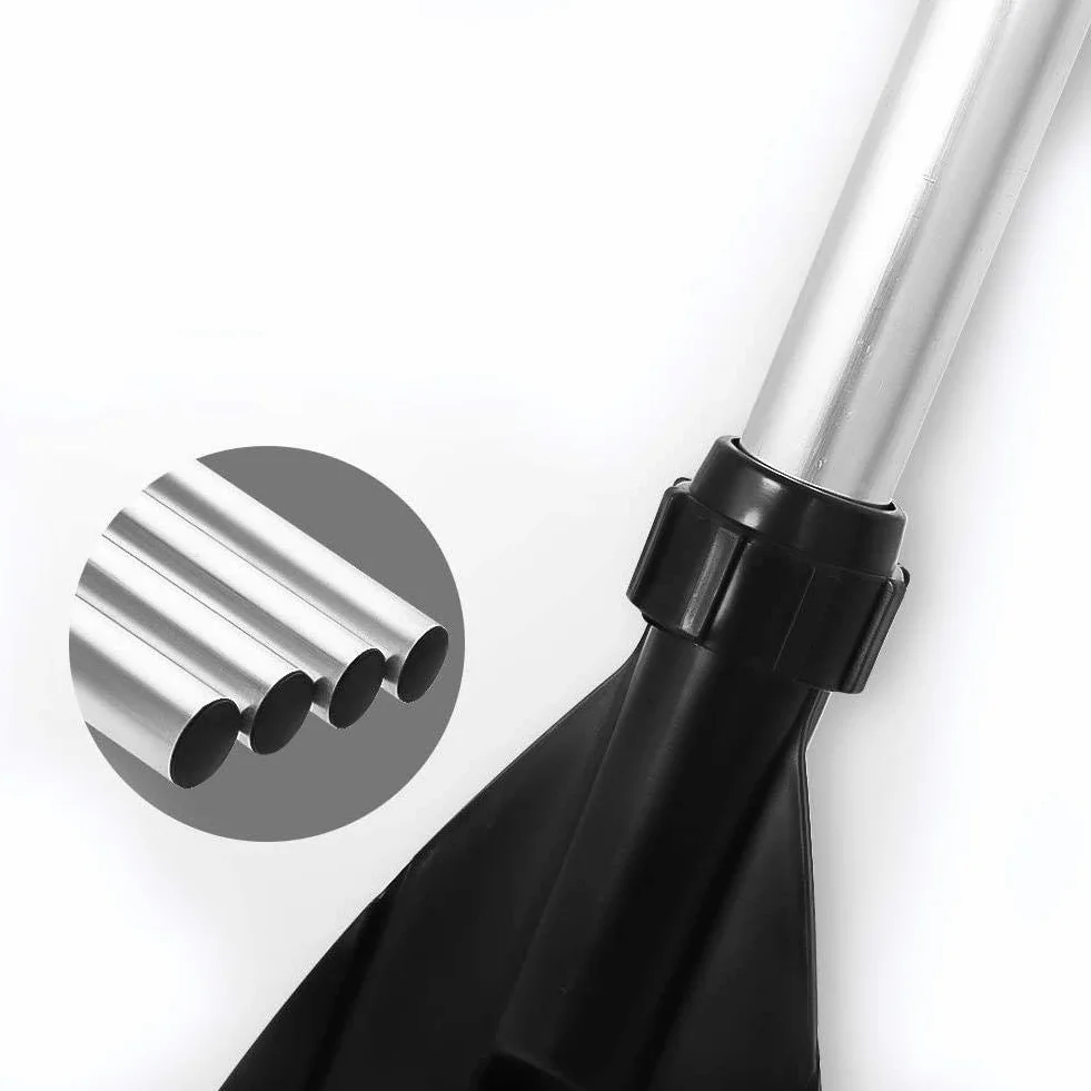 Remo para kayak aleación de aluminio ajustable desmontable doble 2 unidades