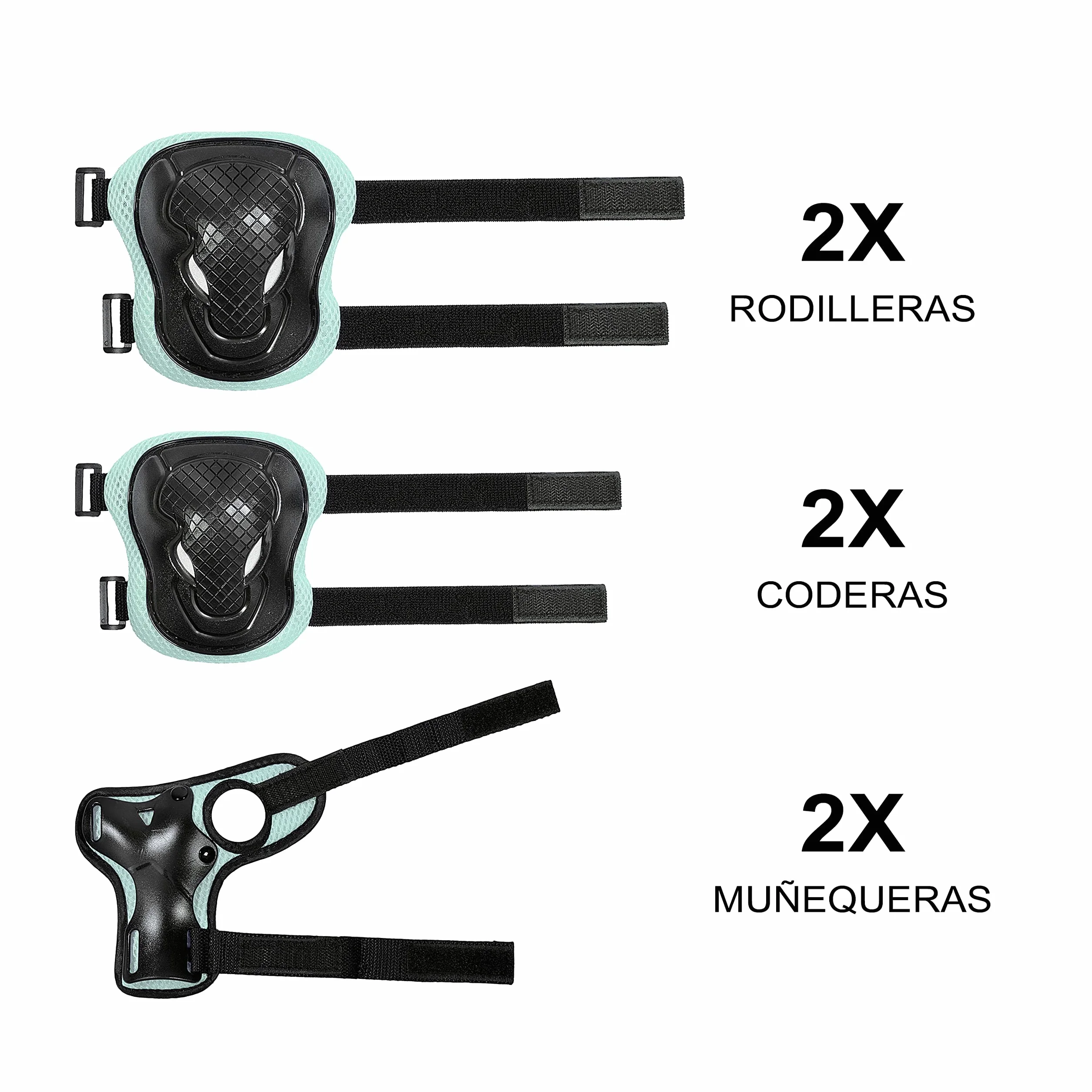 Casco Infantil con Protecciones para Niños 2-10 años