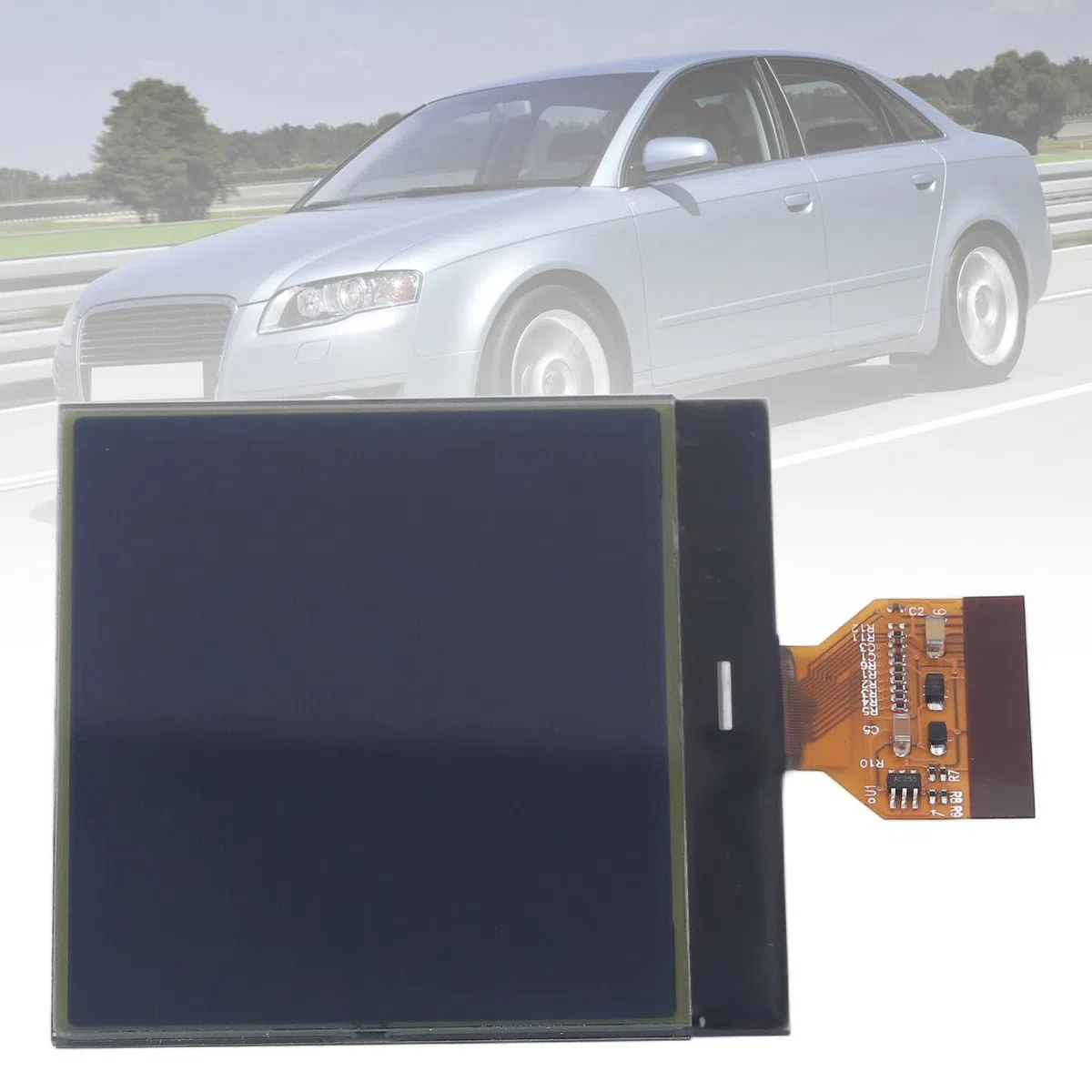 Velocímetro Pantalla LCD, Operación Segura Conexión FPC, Velocímetro Digital Repuesto, for Propietarios B6 B7 2002-2008 Talleres Reparación Actualización Seguridad Conducción Diaria
