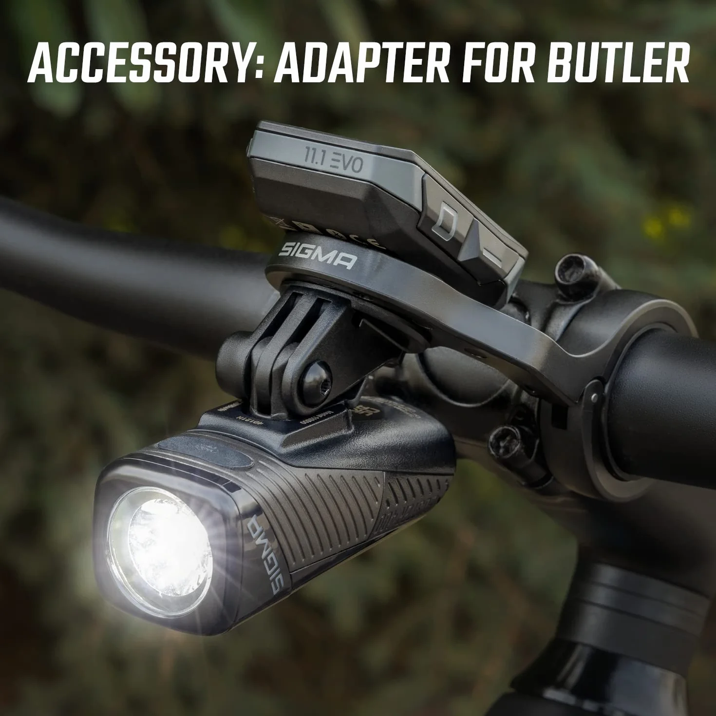 SIGMA - Buster 400 / RL 80 Set | Luces LED Delanteras y traseras | 400 lúmenes y 80 lúmenes | Luces de Bicicleta Delanteras y traseras a Pilas con Cinco Modos de iluminación, Talla única