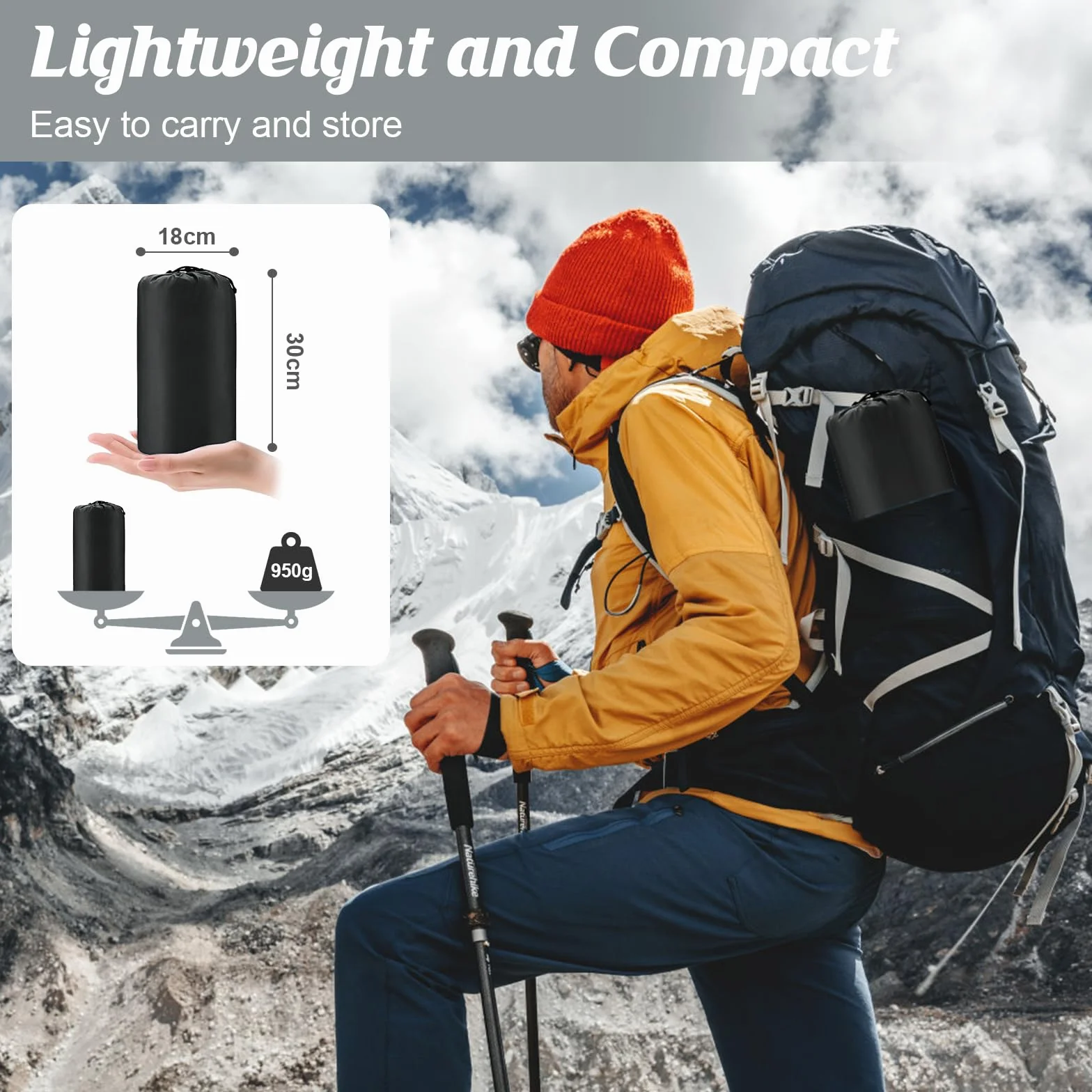 Colchoneta Hinchable Camping con Bomba de Pedal, 12cm Grosor Almohada Integrada - Esterilla Hinchable Camping Ultraportátil para Acampar, Senderismo, Exteriores