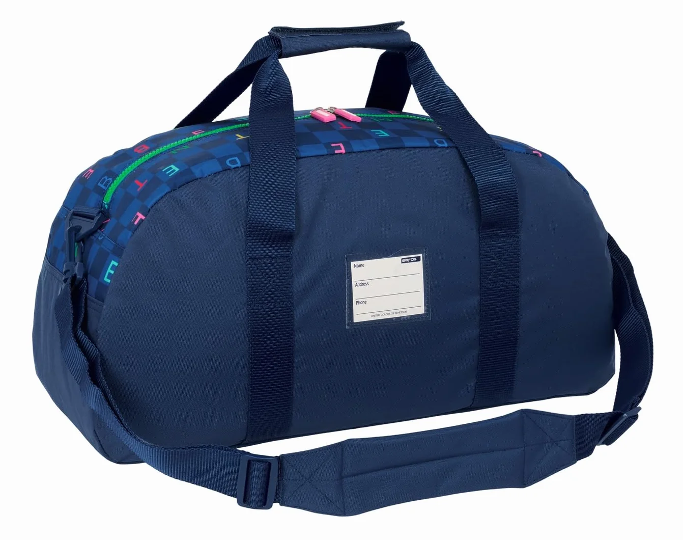 SAFTA Benetton DAMERO Bolsa de Deporte Mochila 50x26x20 cm