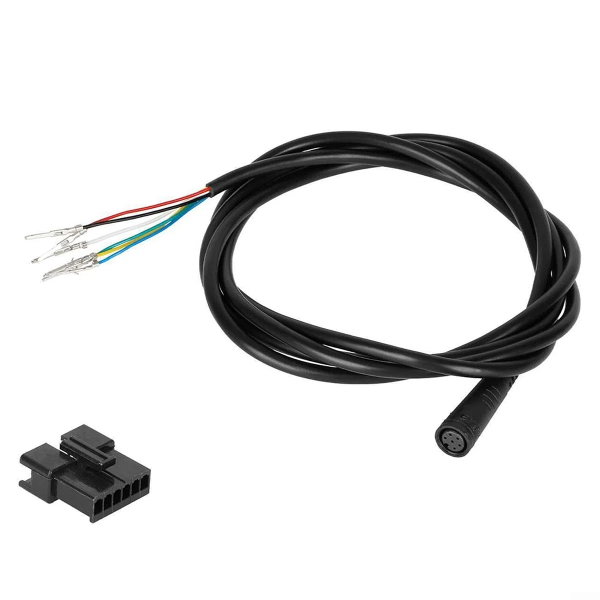 Cable de motor eléctrico de 5 pines/6 pines, 140 cm, cable de datos para controlador de salpicadero, para scooter eléctrico Kugoo M4 y M4 Pro, uso conveniente (6 pines)