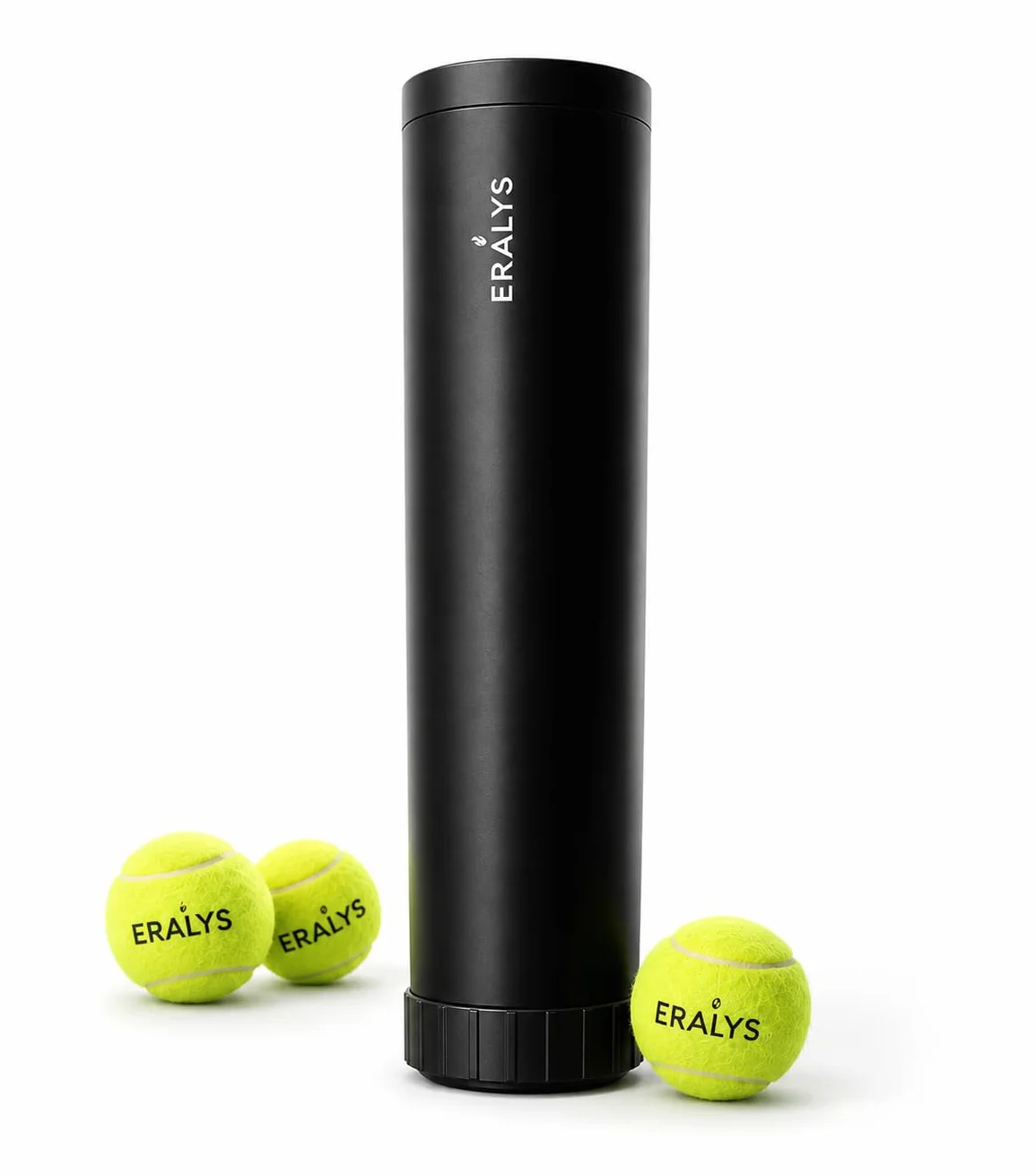 Presurizador de pelotas de tenis y pádel – Capacidad 3 bolas – Sistema de bloqueo hermético