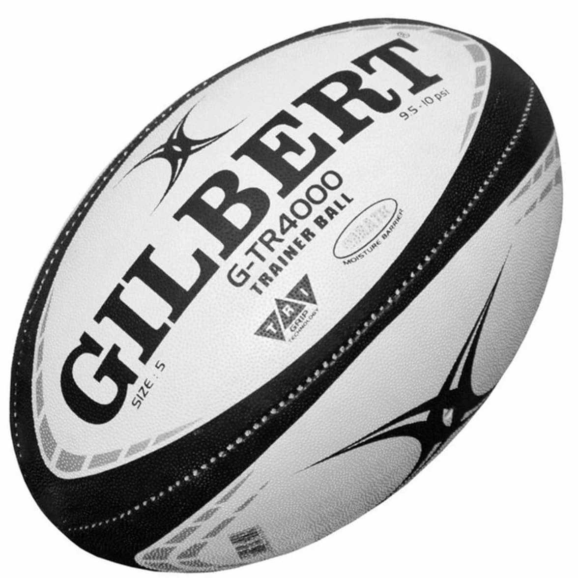 Gilbert G TR4000 Balón Rugby, Unisex Adulto, Rojo, 5