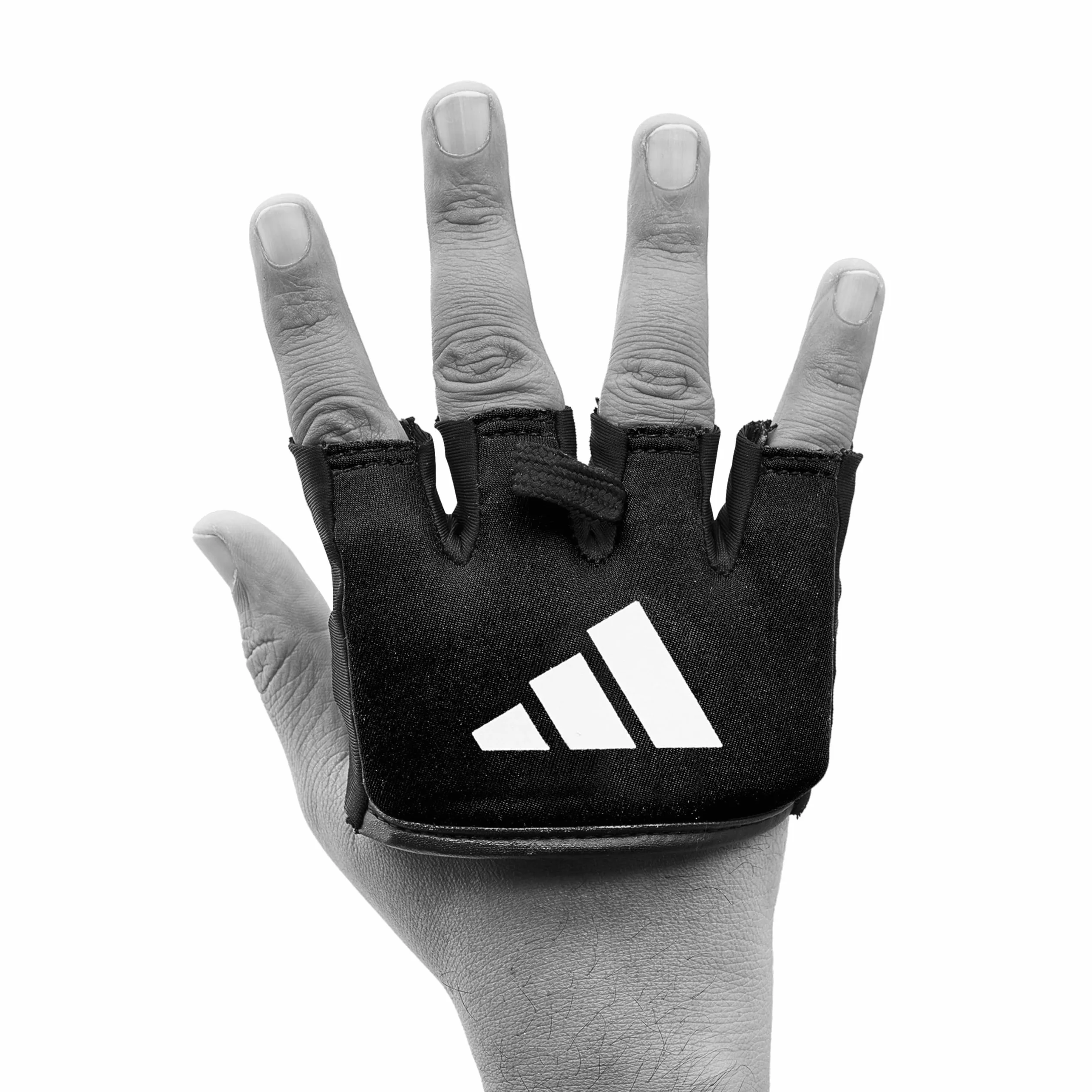 Adidas Guantes Interiores Unisex Manga Nudillos Negro Dorado Talla Única EU