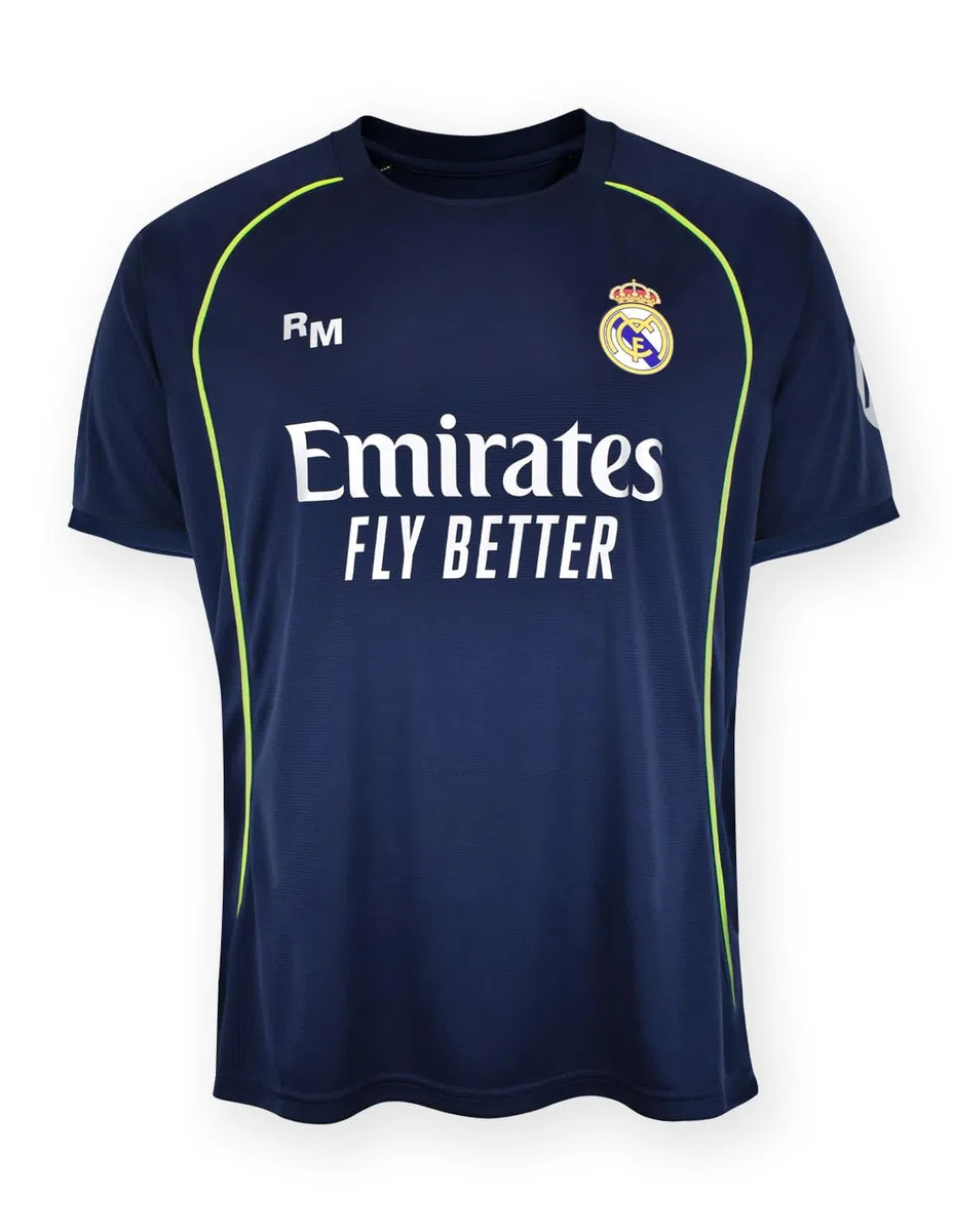 Real Madrid Camiseta de visitante 25/26 Bellingham para niños - Tallas 116 a 164 - Temporada 2025/2026 - Camiseta Bellingham - Camiseta Oficial para Fans