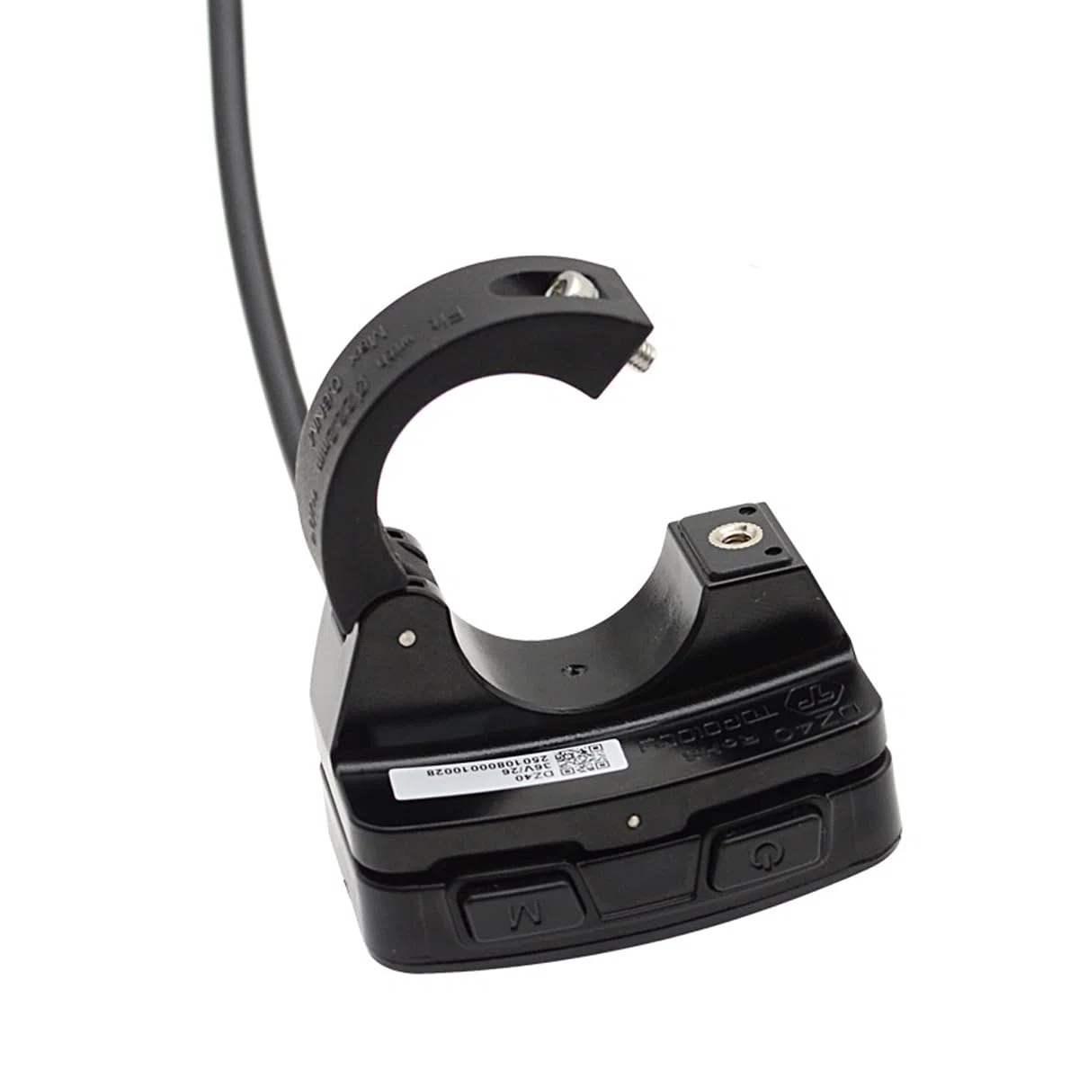 Ausi Panel de control de pantalla LCD DZ40 para bicicleta, resistente al agua, color negro, para motor central BBS01 y BBS02 (24 V, 36 V y 48 V)