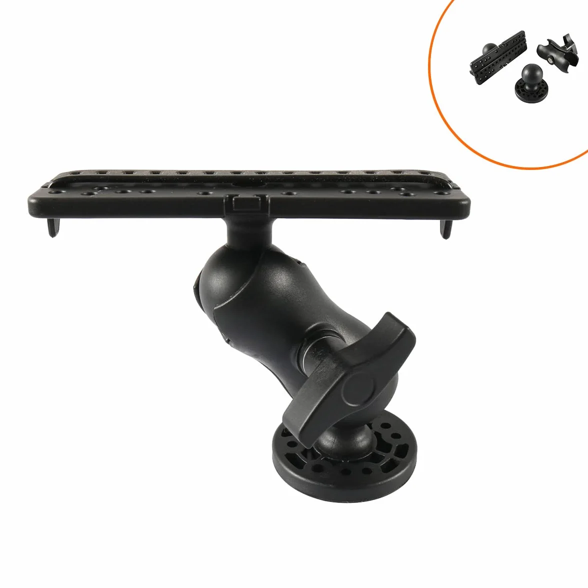 Soporte para sonda de profundidad 360 grados universal para barcos marinos