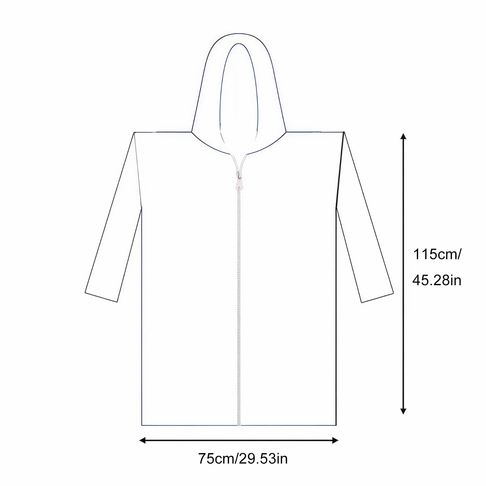 Pahajim Poncho Surf Adulto Toalla Microfibra Grande Albornoz de Secado Rápido Cambiador Playa para Surf,Natación,Deportes Acuáticos