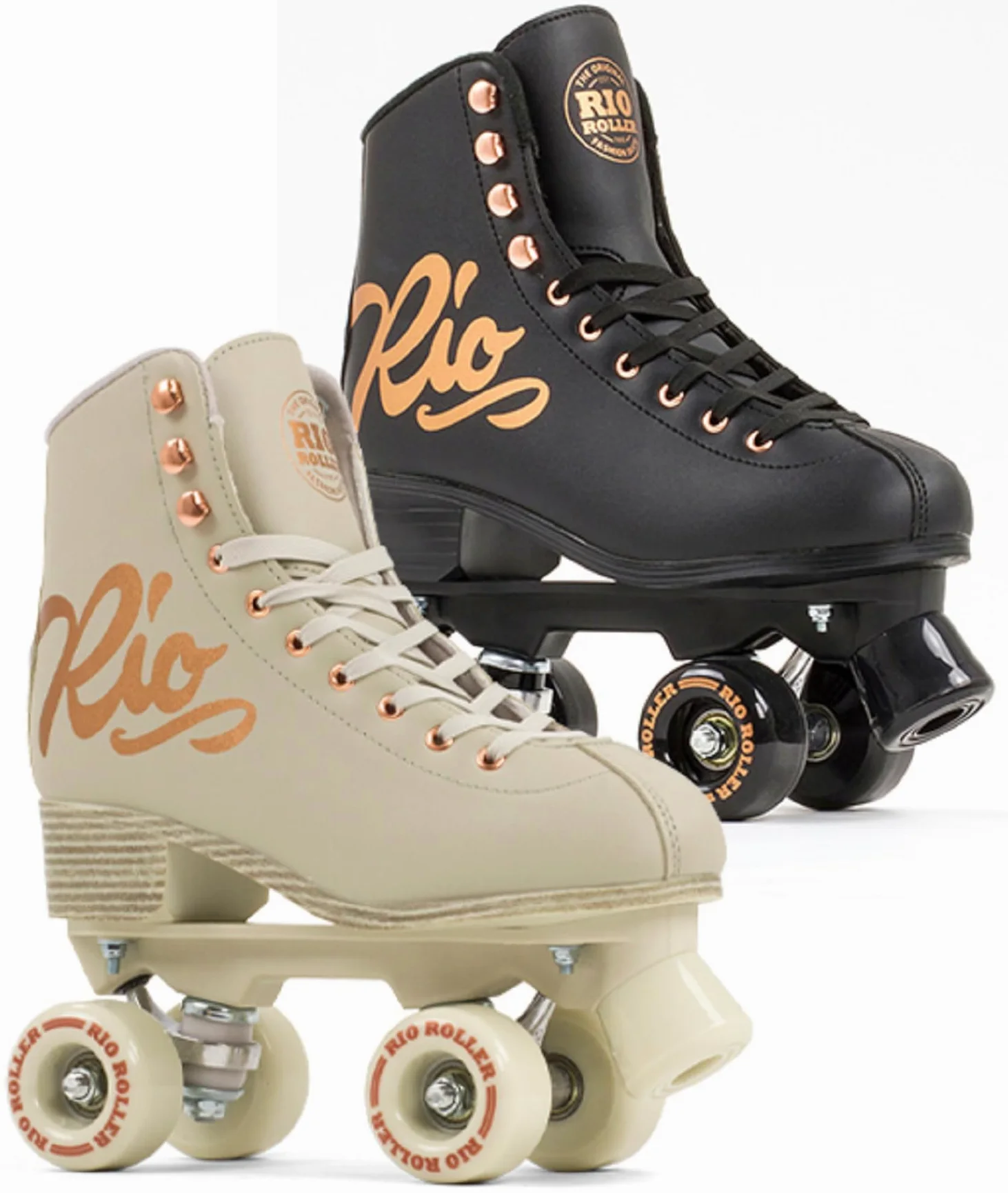 Rio Roller Rose Roller Skates - Patines Unisex para Interiores y Exteriores, para Mujeres y Hombres
