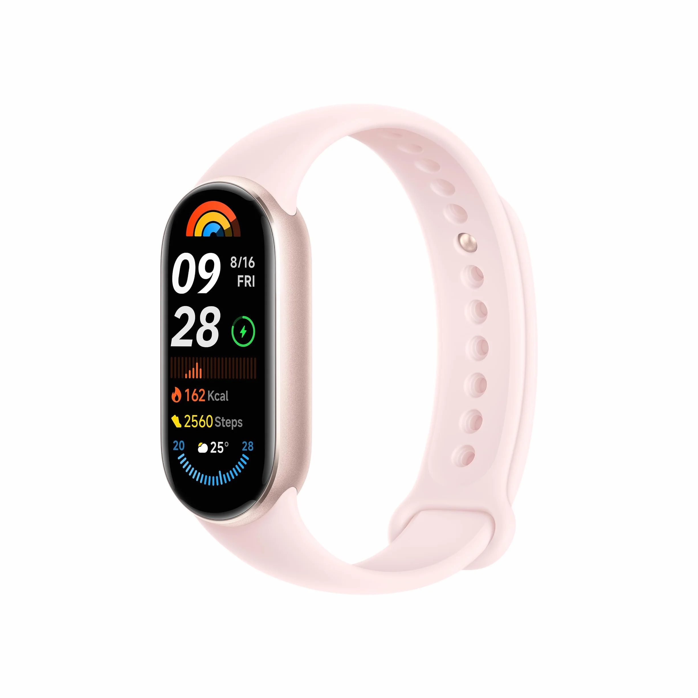 Xiaomi Smart Band 9 - Pulsera de Actividad, autonomía de hasta 21 días, Pantalla AMOLED de 1,74" con tasa de refresco de 60 Hz, 5ATM, App Mi Fitness