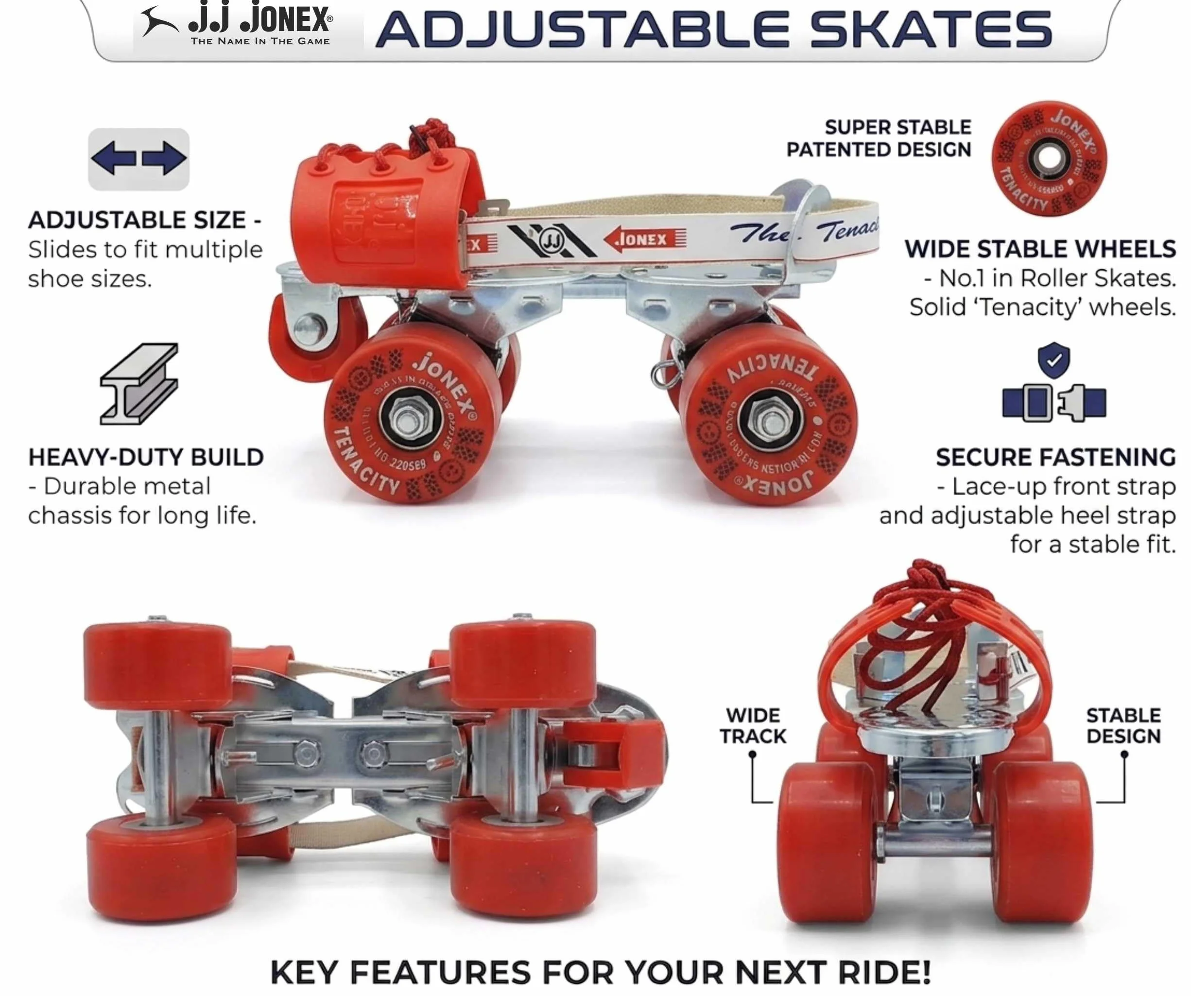 Jonex Tenacity Roller Skates