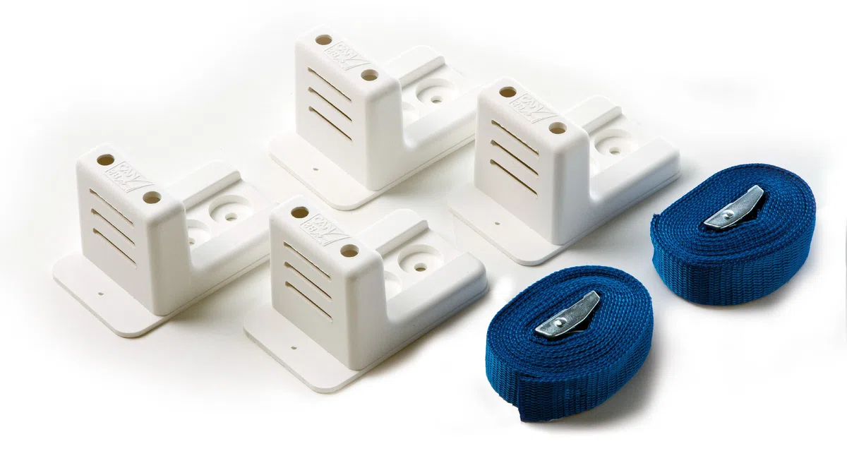 CanSB Kit de Fijacion de Depositos Blanco