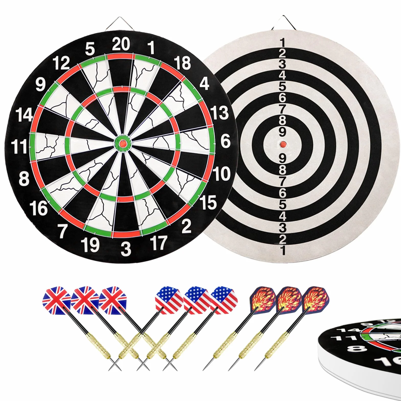 Juego de diana con dardos