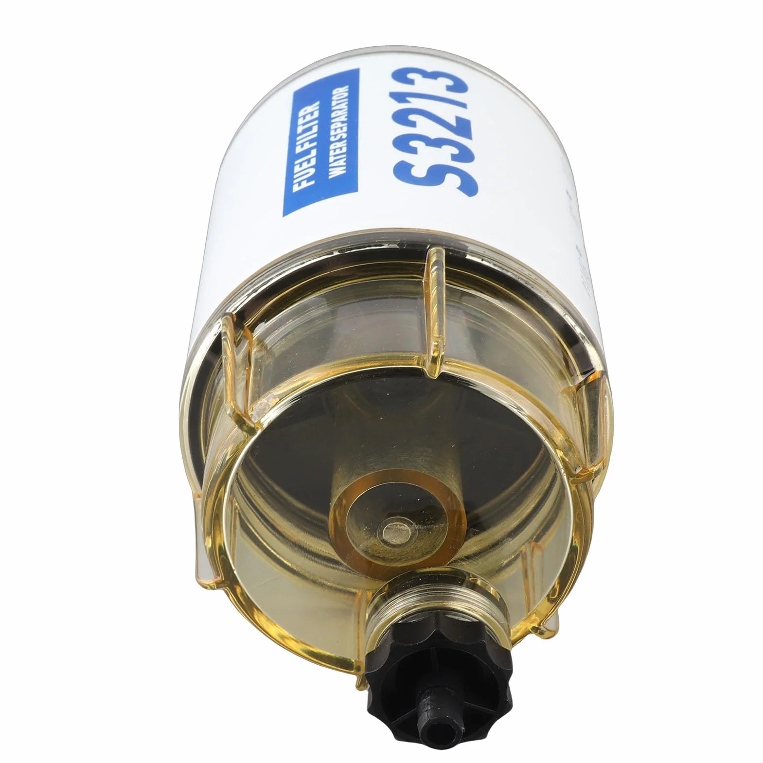 18-7928 Separador de Combustible y Agua, Filtro de Combustible Externo para Motor Marino Fuera de Borda de Barco