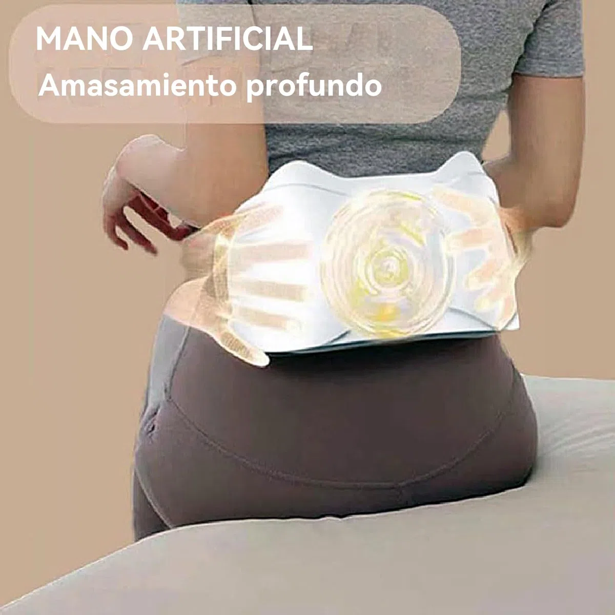 Masajeador Abdominal inalámbrico eléctrico, 3 Modos Cinturón de vibración de Quemador de Grasa inalámbrica de Tejido Profundo para el Peso de la Oficina-pérdida de Peso después del Parto