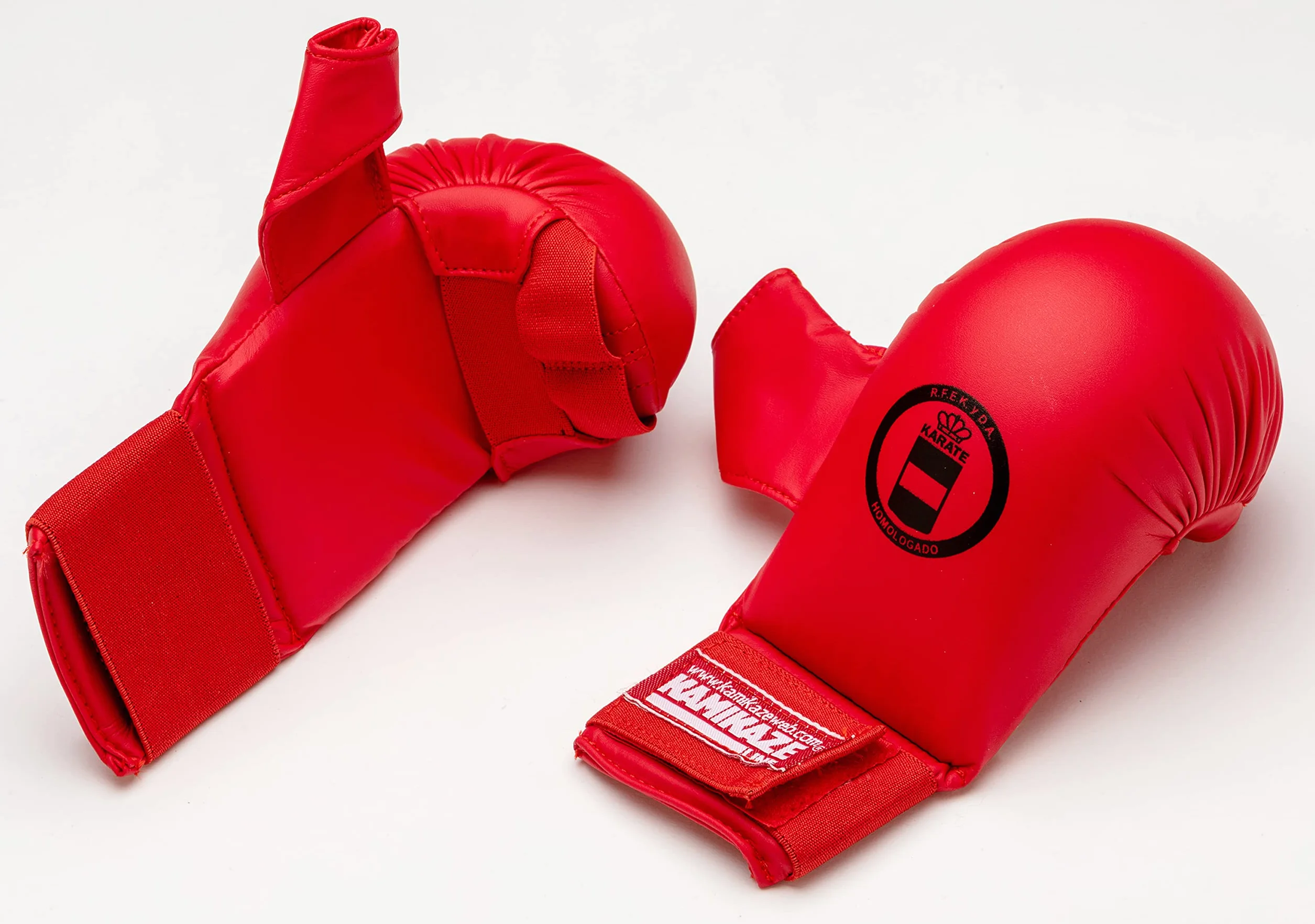 KAMIKAZE Guantillas Karate con Protector Pulgar Homologadas RFEK
