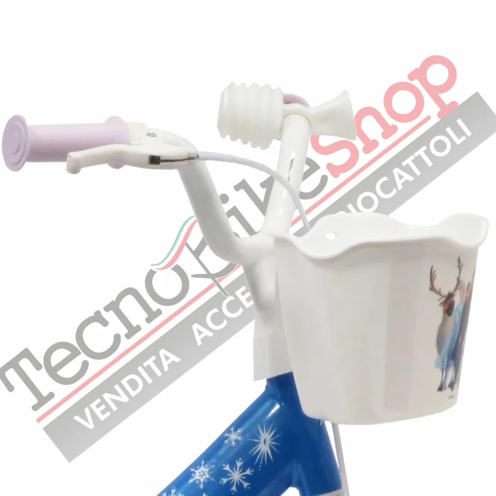 TECNOBIKE SHOP - VENDITA ACCESSORI GIOCATTOLI Bicicleta para Niña Bicicleta Denver Albri Frozen - Talla 12 pulgadas