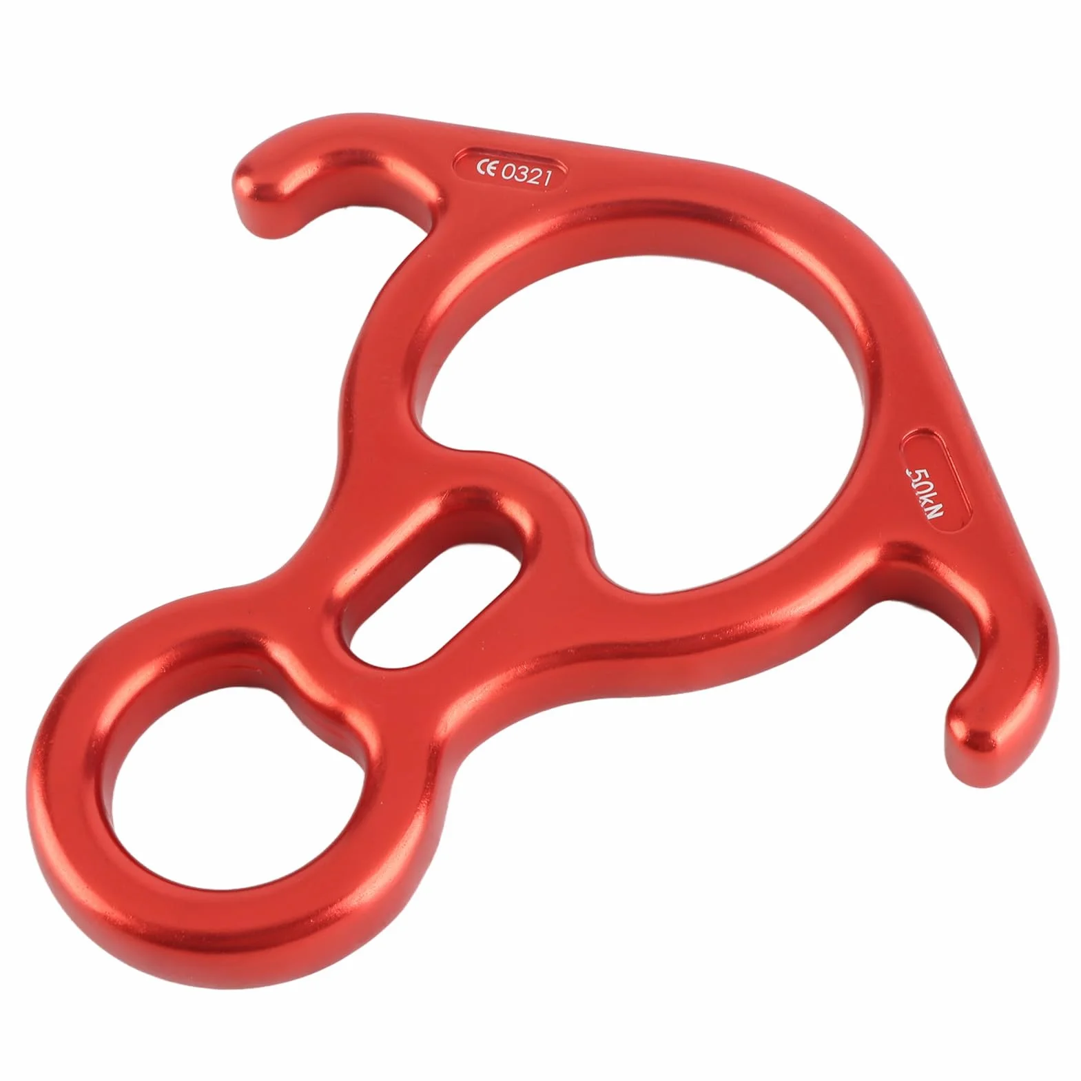 Descendedor de aleación de Aluminio Figura 8 Equipo de Escalada de Cuerda