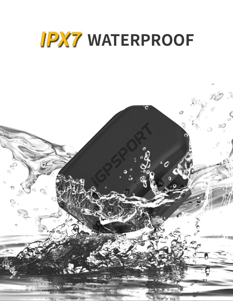 iGPSPORT SPD70 Velocímetro para Bicicleta / CAD70 Sensor de Cadencia para Bicicleta, 300 Horas de Autonomía, Bluetooth 5.0 Ant+, Impermeable IPX7,Kit CAD70 SPD70