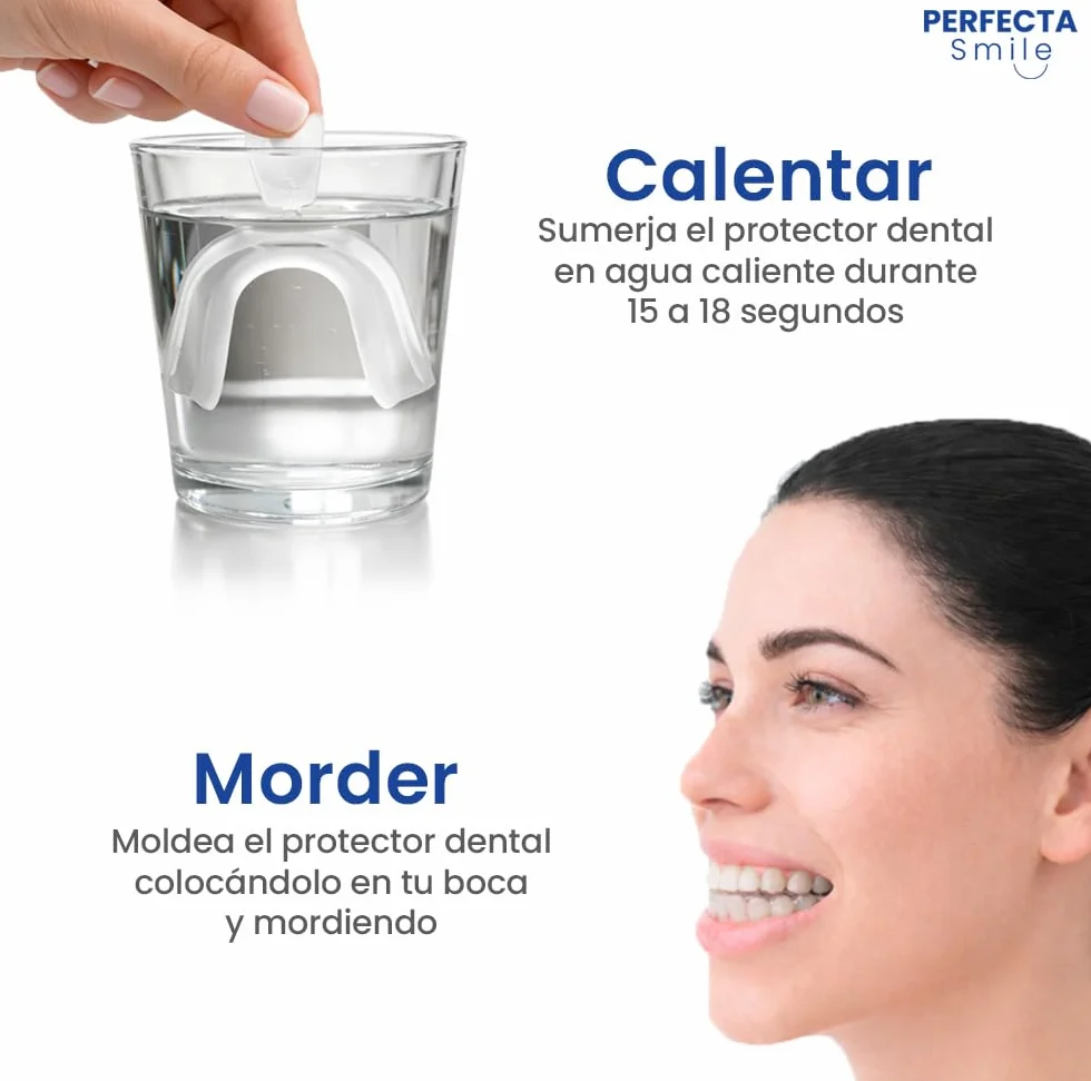 Boston Tech 10 Férulas Dentales para Bruxismo Nocturno Protector Bucal Sin BPA Estuche Incluido