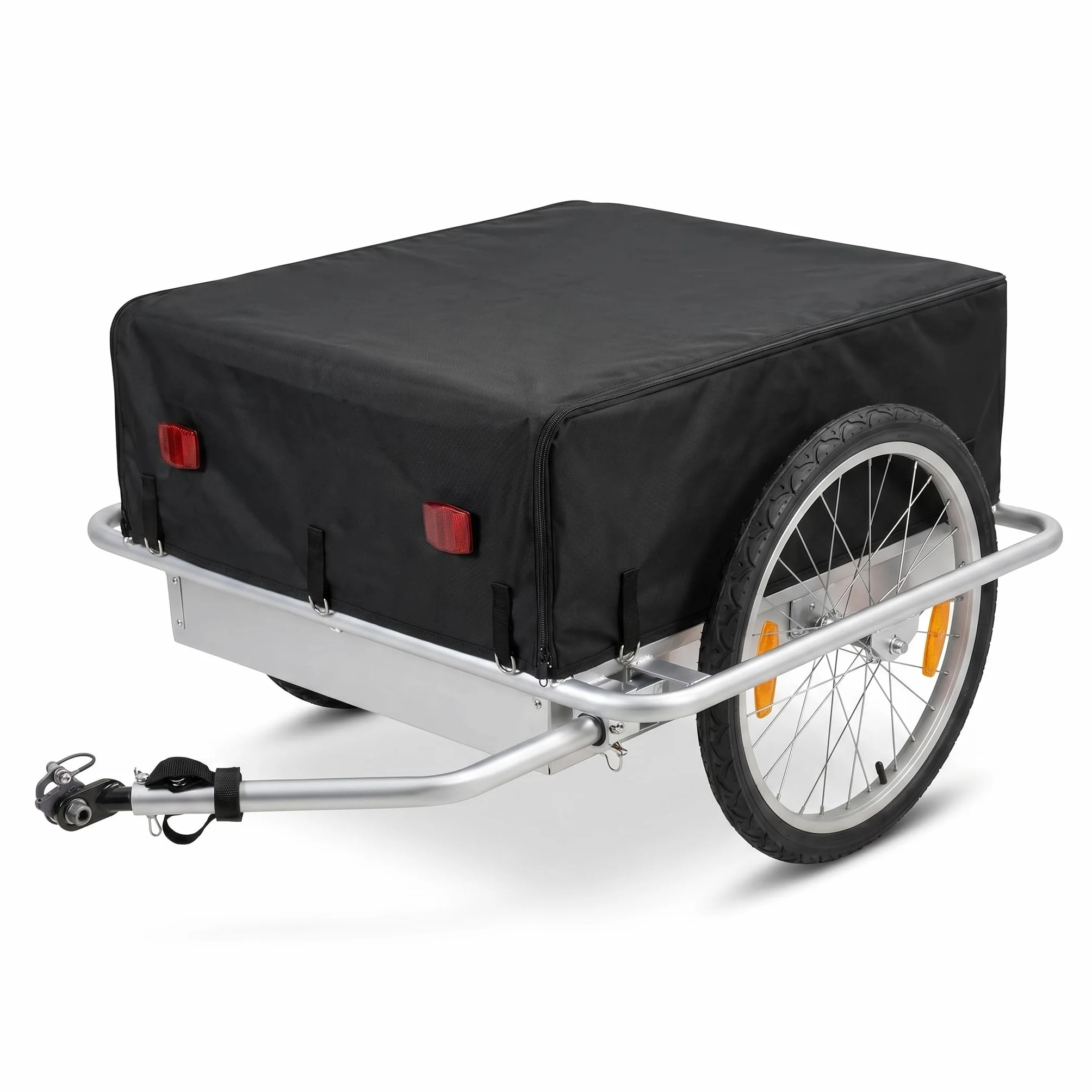 Red Loon Cargo T4 - Remolque de transporte para bicicleta (aluminio, llantas de aluminio, 144 L)