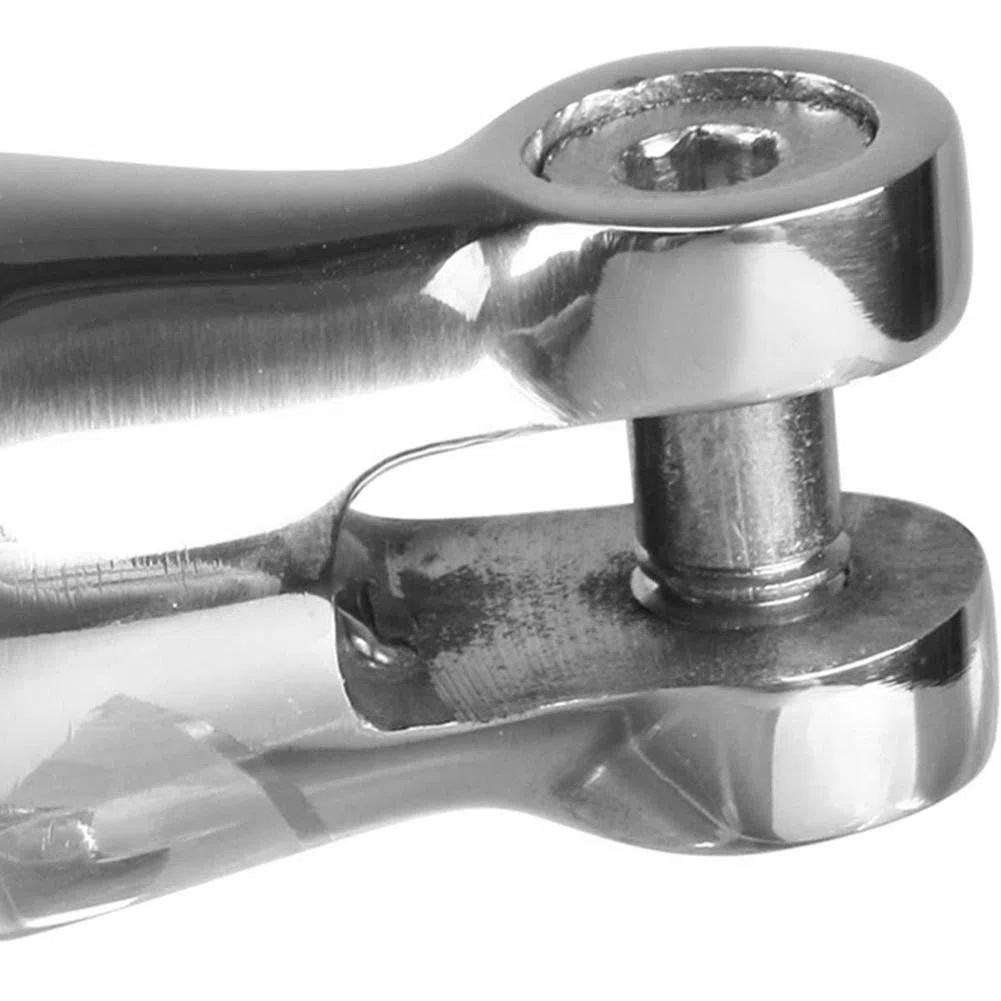 Conector de ancla 6-8MM Conector giratorio de ancla de acero inoxidable 316 universal Conector de ancla de barco Conector de cadena de ancla Conector giratorio doble Accesorios de hardware marino