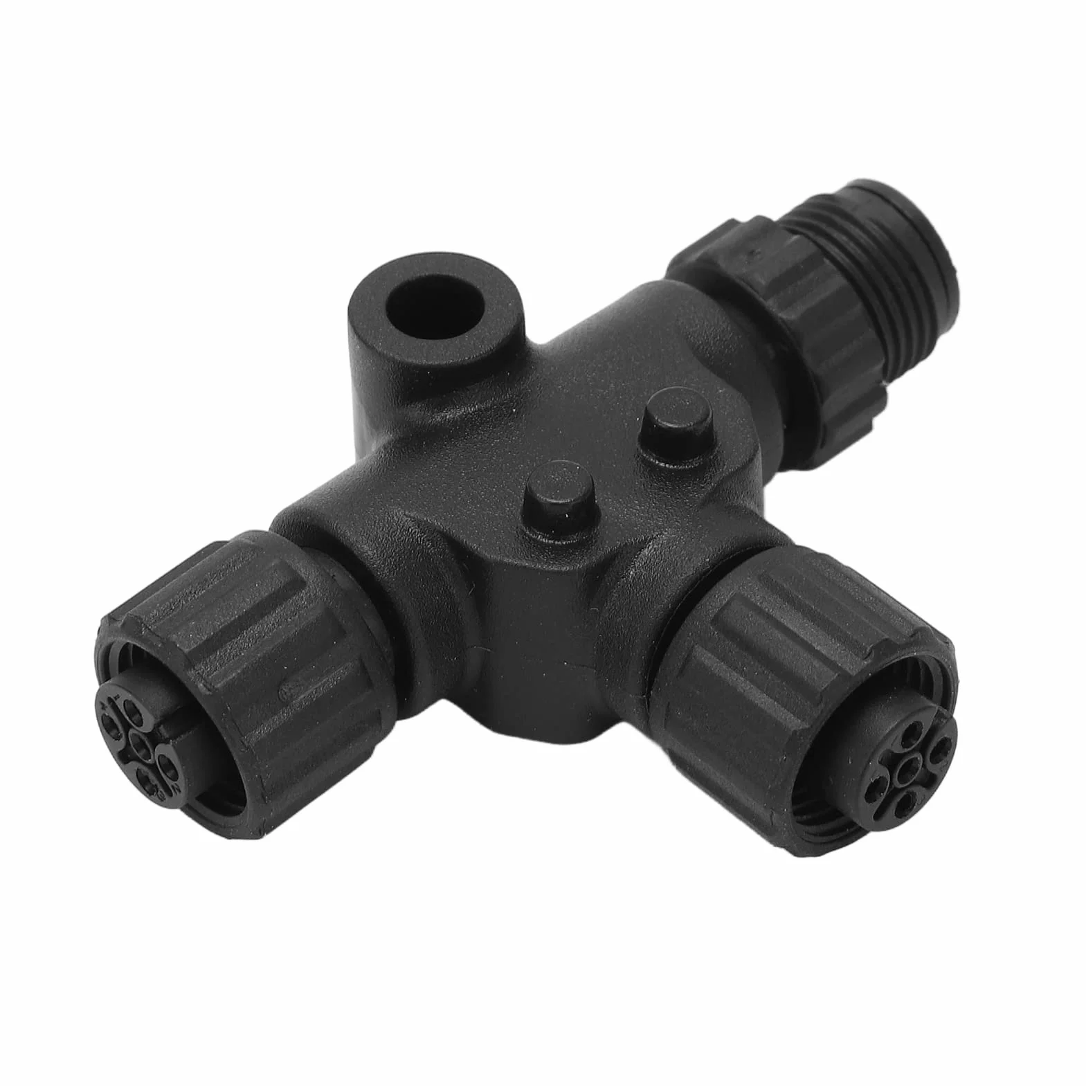 Cable troncal NMEA 2000 ABS con Conector en T 5 Pines IP67 M12 0,5 M