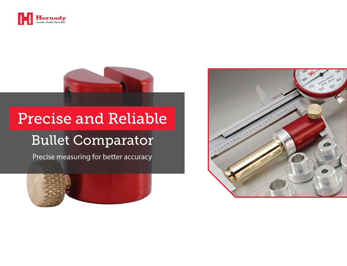 Hornady Lock N Load Comparator Set Body & 14 Inserts by Hornady