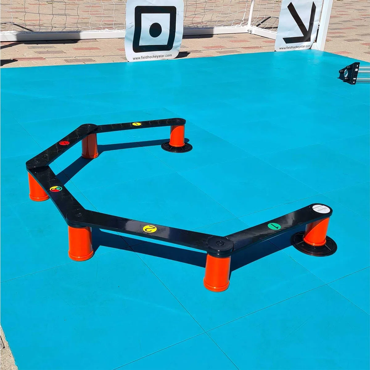 Skiller - Ayuda de Entrenamiento Ligera para manejo de Palos, Equipo para Control de Pelota, Tiempo de reacción y coordinación, Entrenador Ligero, portátil y Ajustable