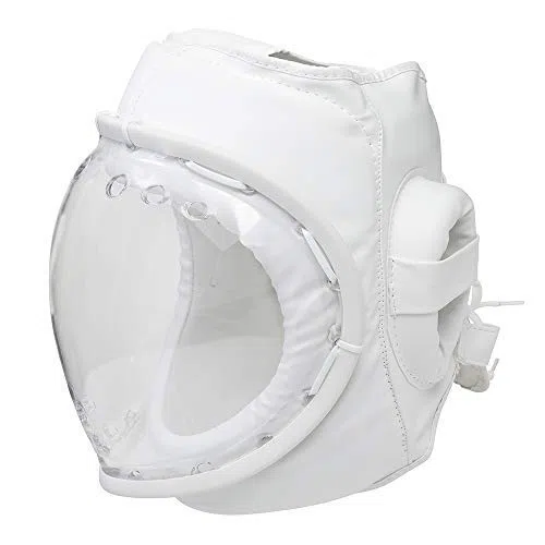 Wacoku Protector de cabeza oficial blanco aprobado por la CE
