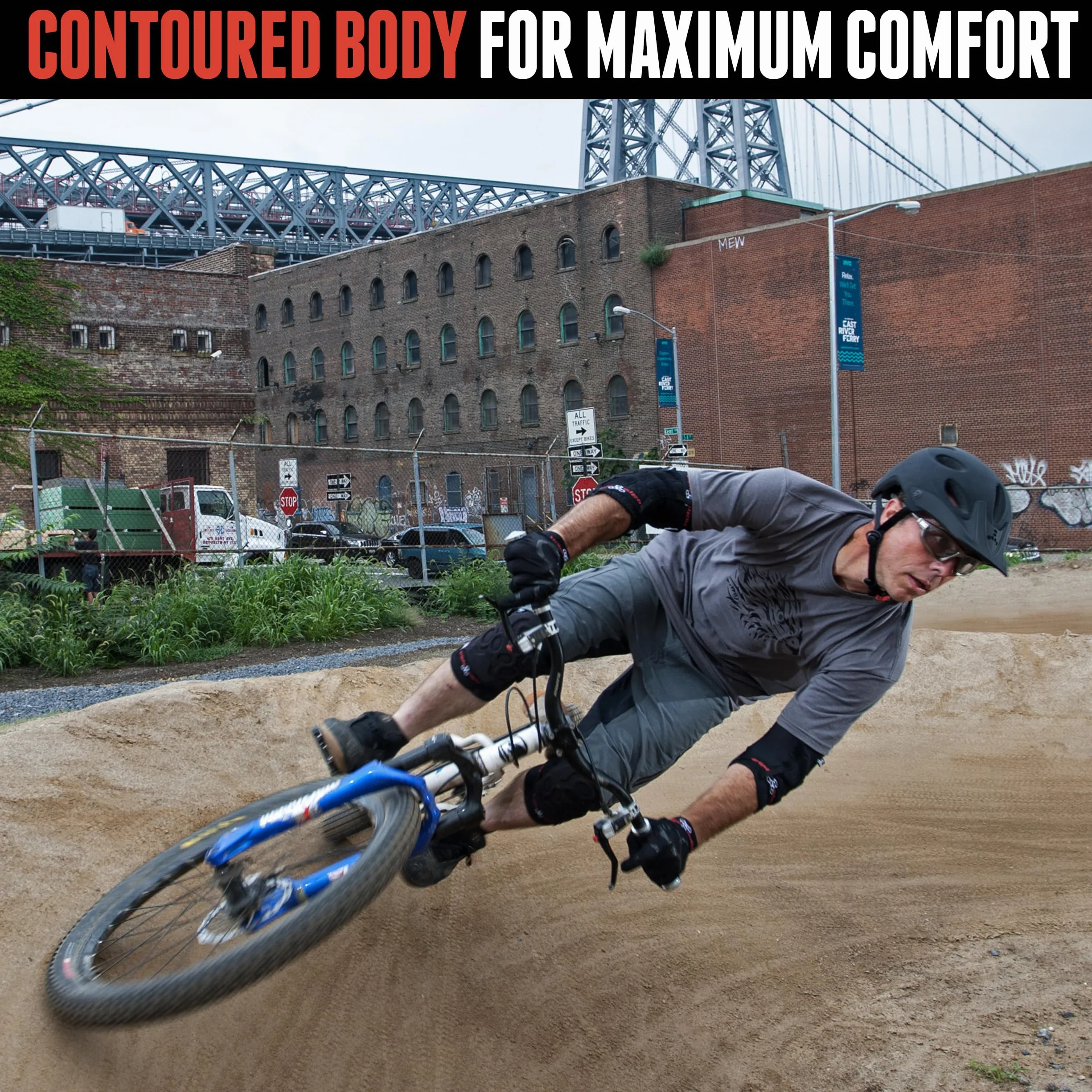 Triple 8 Coderas para monopatín/BMX ExoSkin