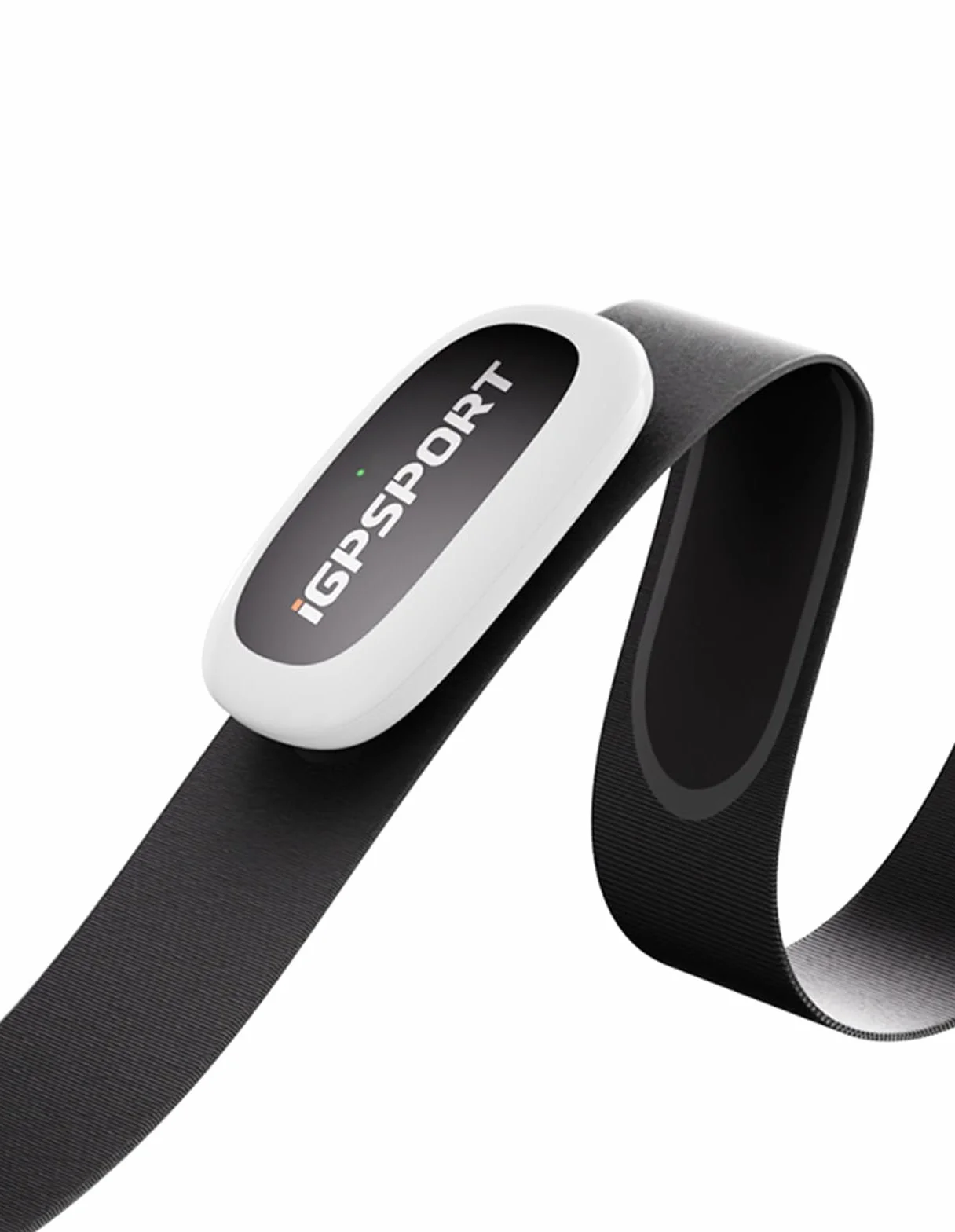 iGPSPORT HR50 Frecuencia Cardíaca Pulsómetro, Bluetooth ANT+, Duración de la Batería de 1 Año, Sensor HRM Impermeable IPX7, Ciclismo, Correr, Yoga