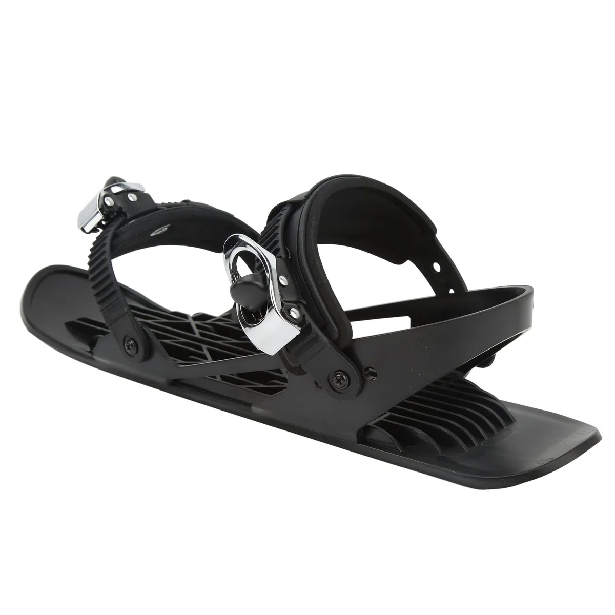 plplaaoo Mini Ski Ski Ski Black Ajustable Atadura Esquema de Esquí al aire libre senderos forestales